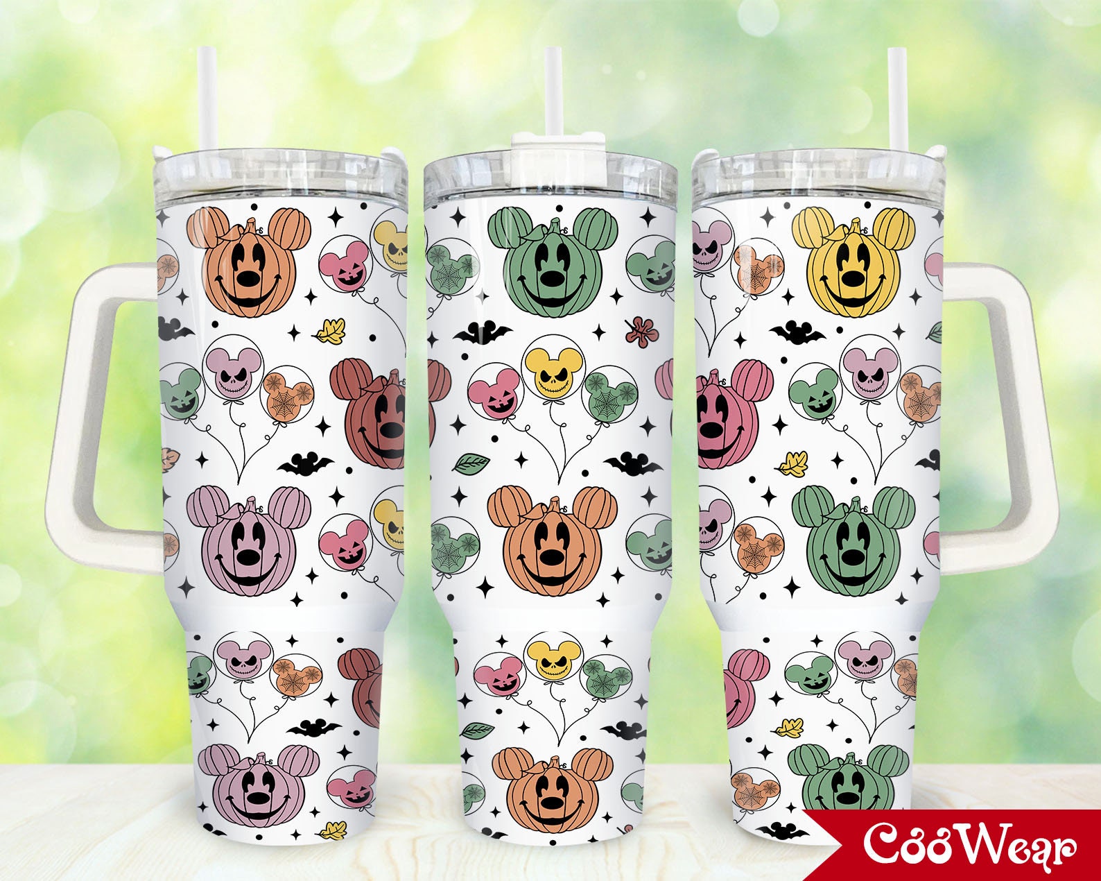 Halloween Mickey Mouse Disney Cartoon Custom Stanley Cup 40 oz 30 oz Tumbler With HandleTVC2301873
