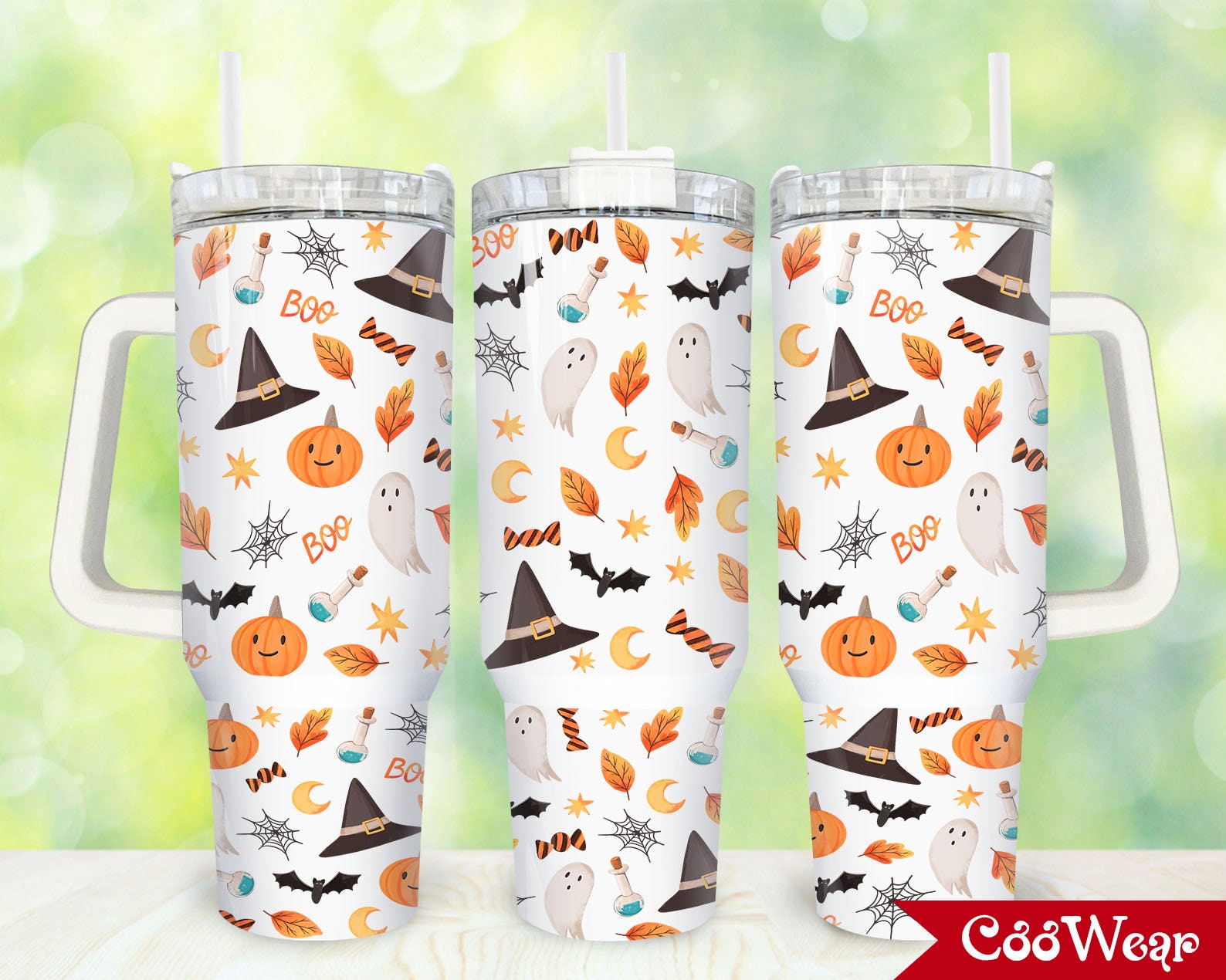 Halloween Pattern Custom Stanley Cup 40 oz 30 oz Tumbler With HandleTVC2301873