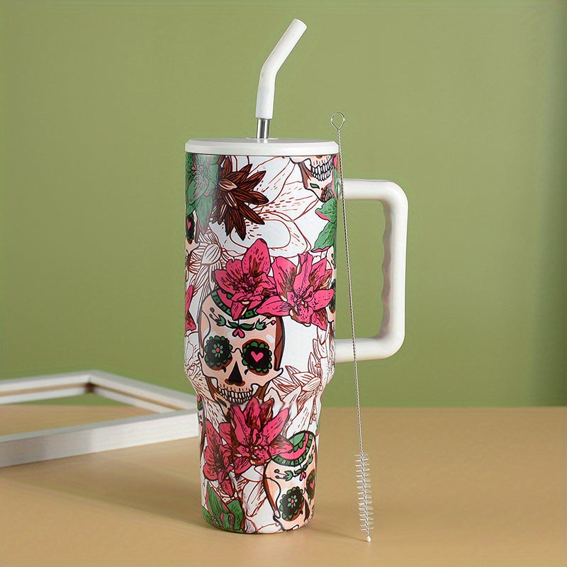 Halloween Skull Custom Stanley Cup 40 oz 30 oz Tumbler With HandleTVC2301653