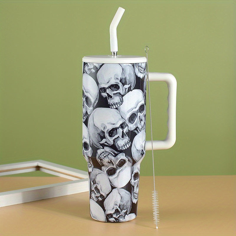 Halloween Skull Custom Stanley Cup 40 oz 30 oz Tumbler With HandleTVC2301654
