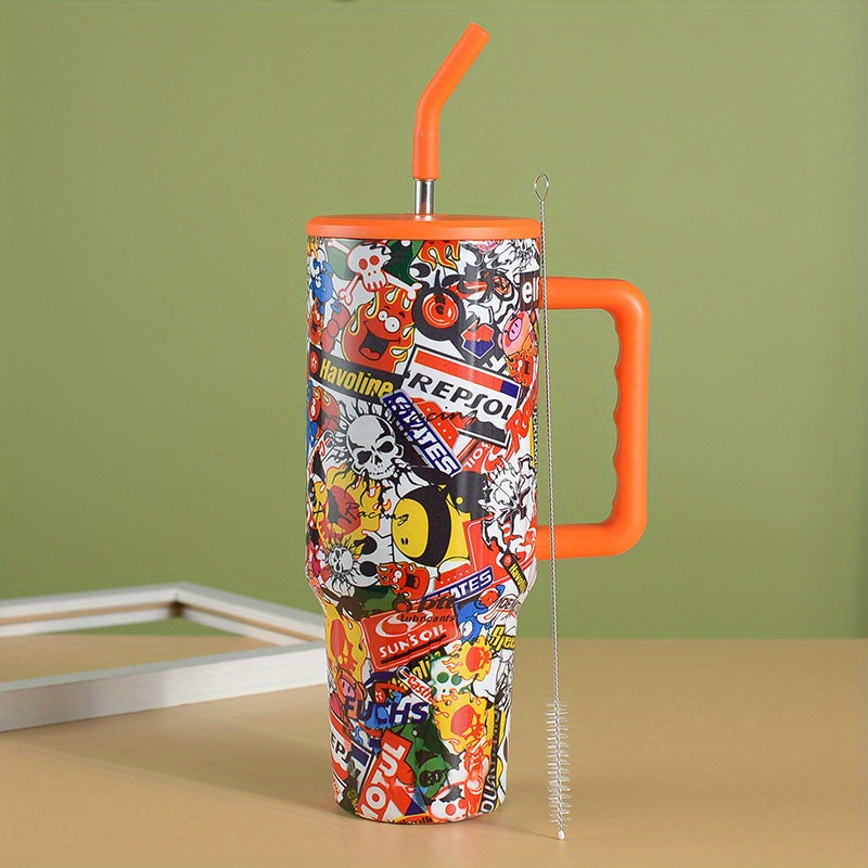 Halloween Skull Custom Stanley Cup 40 oz 30 oz Tumbler With HandleTVC2301654