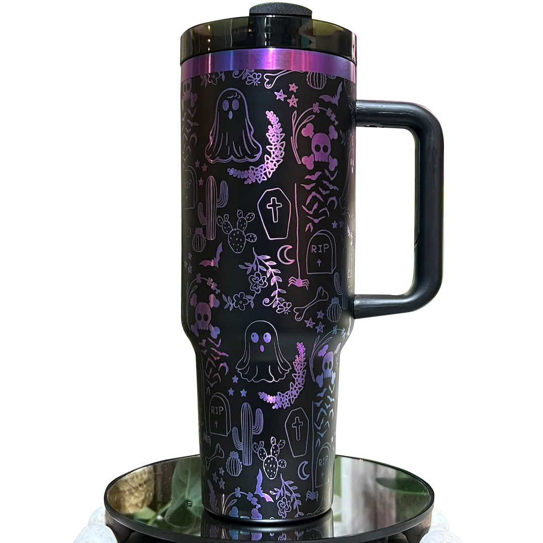 Halloween Spooky Ghosts Custom Stanley Cup 40 oz 30 oz Tumbler With HandleTVC2301773