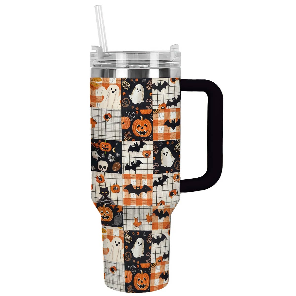 Halloween Spooky Pumpkin Patch Custom Stanley Cup 40 oz 30 oz Tumbler With HandleTVC2301680