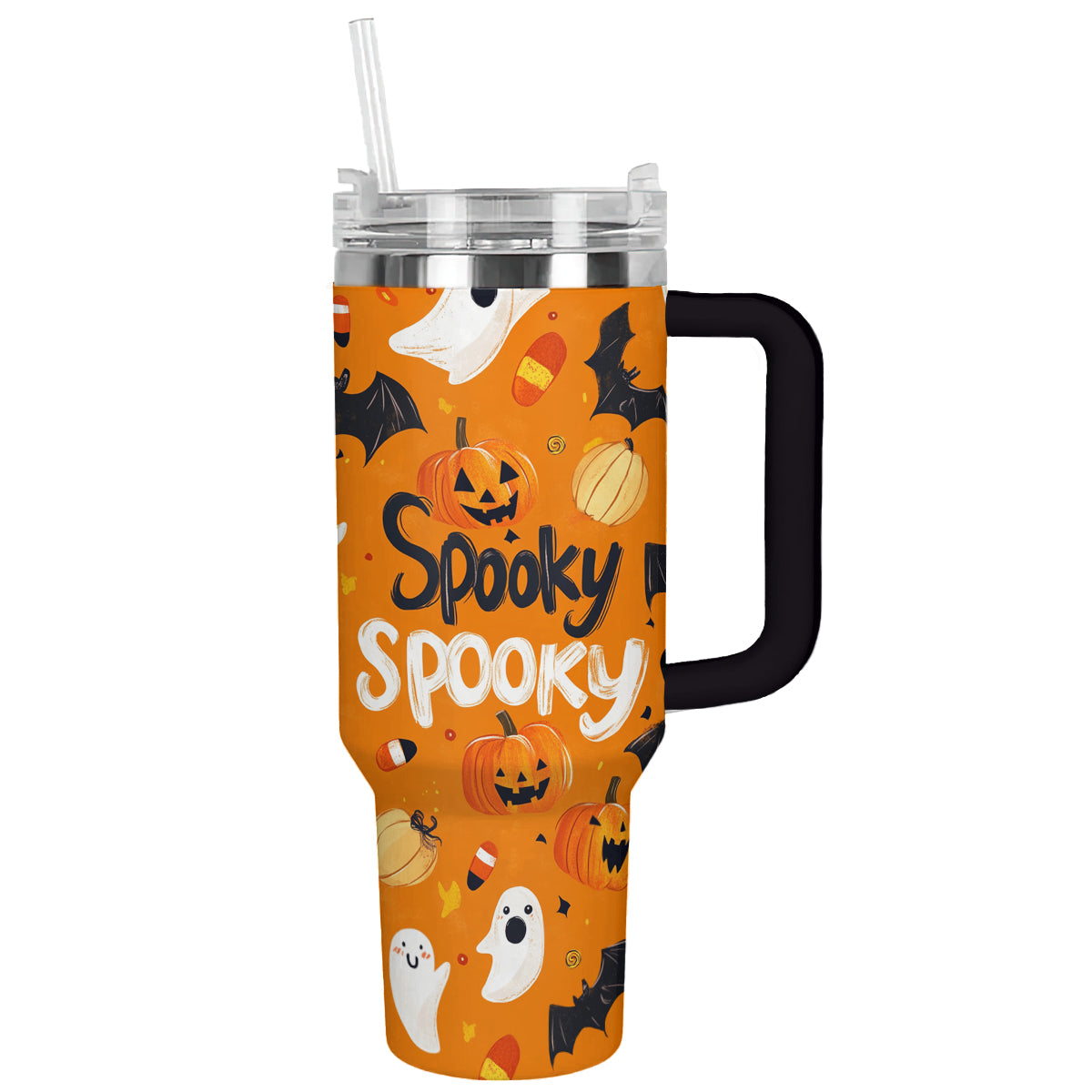 Halloween Spooky Pumpkins Custom Stanley Cup 40 oz 30 oz Tumbler With HandleTVC2301675