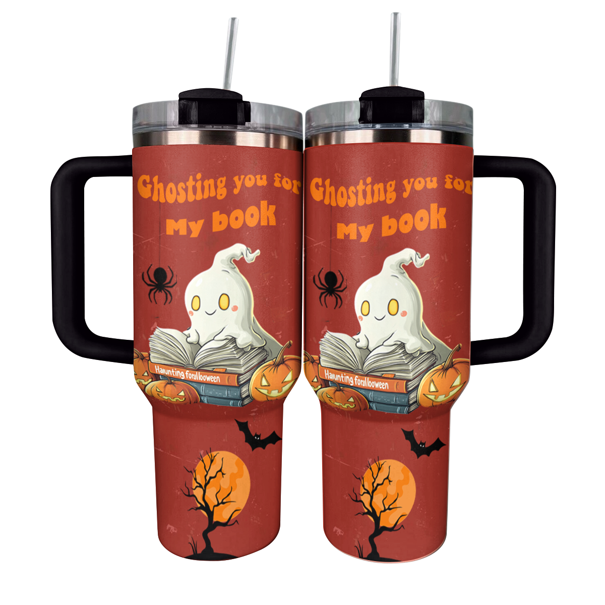 Halloween Spooky Reads Custom Stanley Cup 40 oz 30 oz Tumbler With HandleTVC2301674