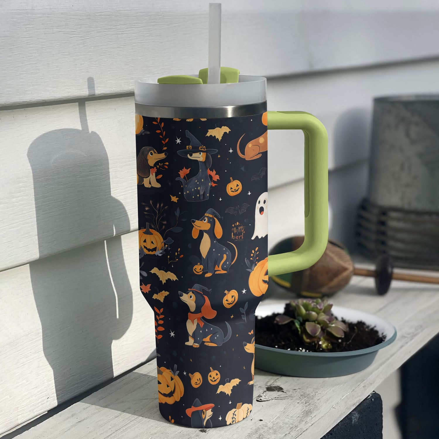Halloween Spooky Sausage Custom Stanley Cup 40 oz 30 oz Tumbler With HandleTVC2301676 - Image 2