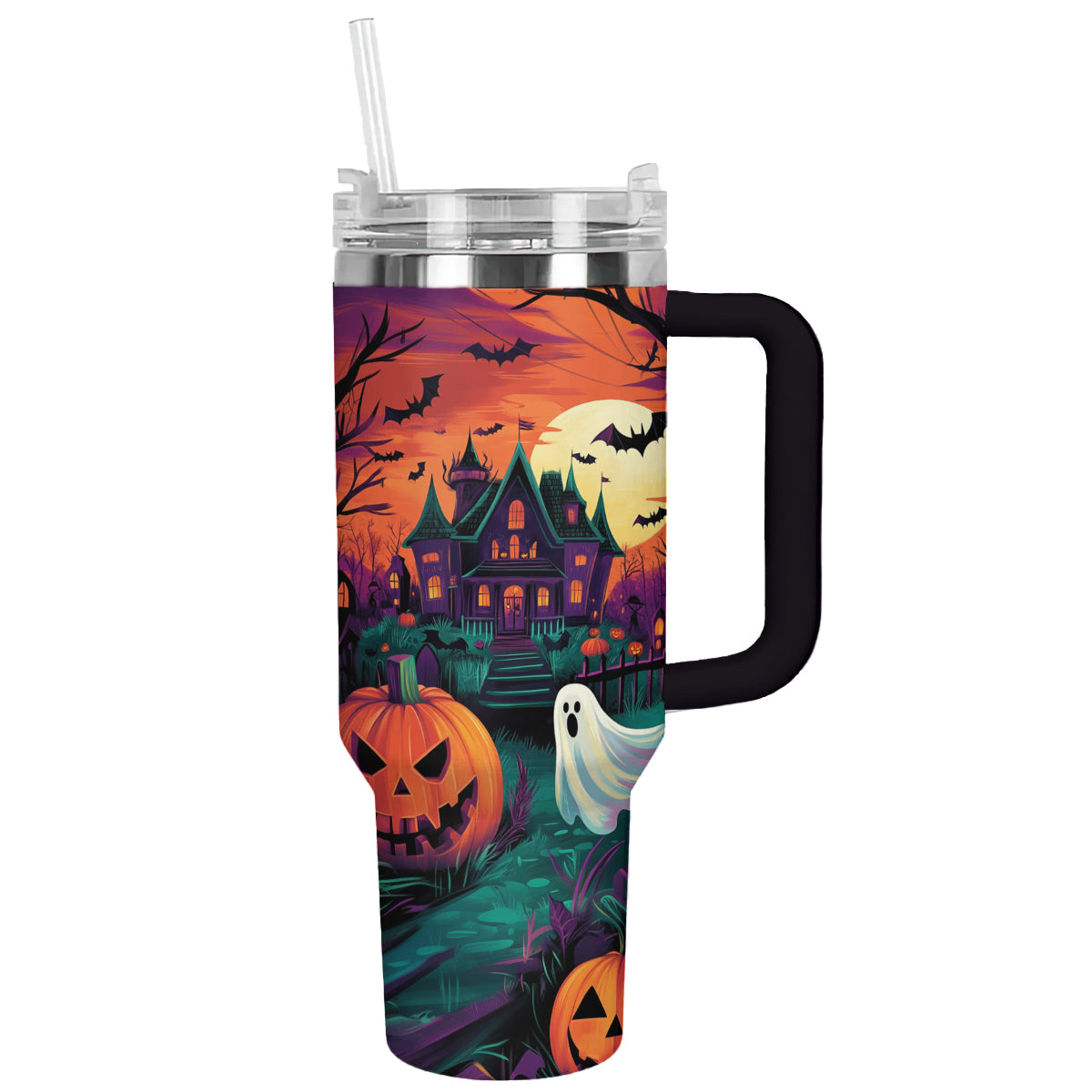 Halloween Spooky Sip Custom Stanley Cup 40 oz 30 oz Tumbler With HandleTVC2301672