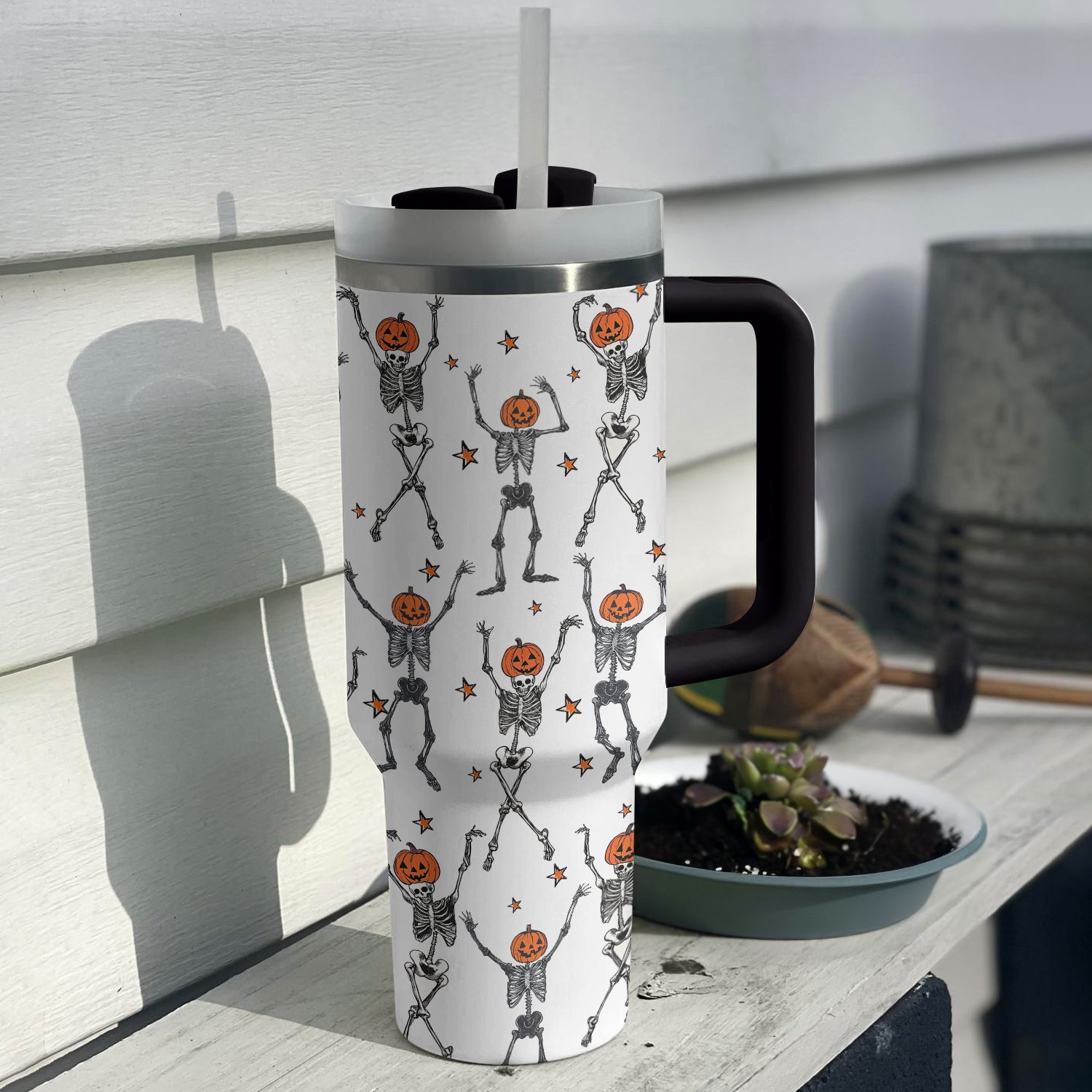 Halloween Spooky Sipper Custom Stanley Cup 40 oz 30 oz Tumbler With HandleTVC2301680 - Image 2