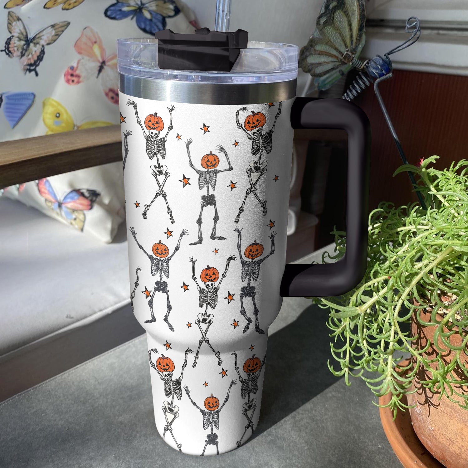 Halloween Spooky Sipper Custom Stanley Cup 40 oz 30 oz Tumbler With HandleTVC2301680 - Image 4