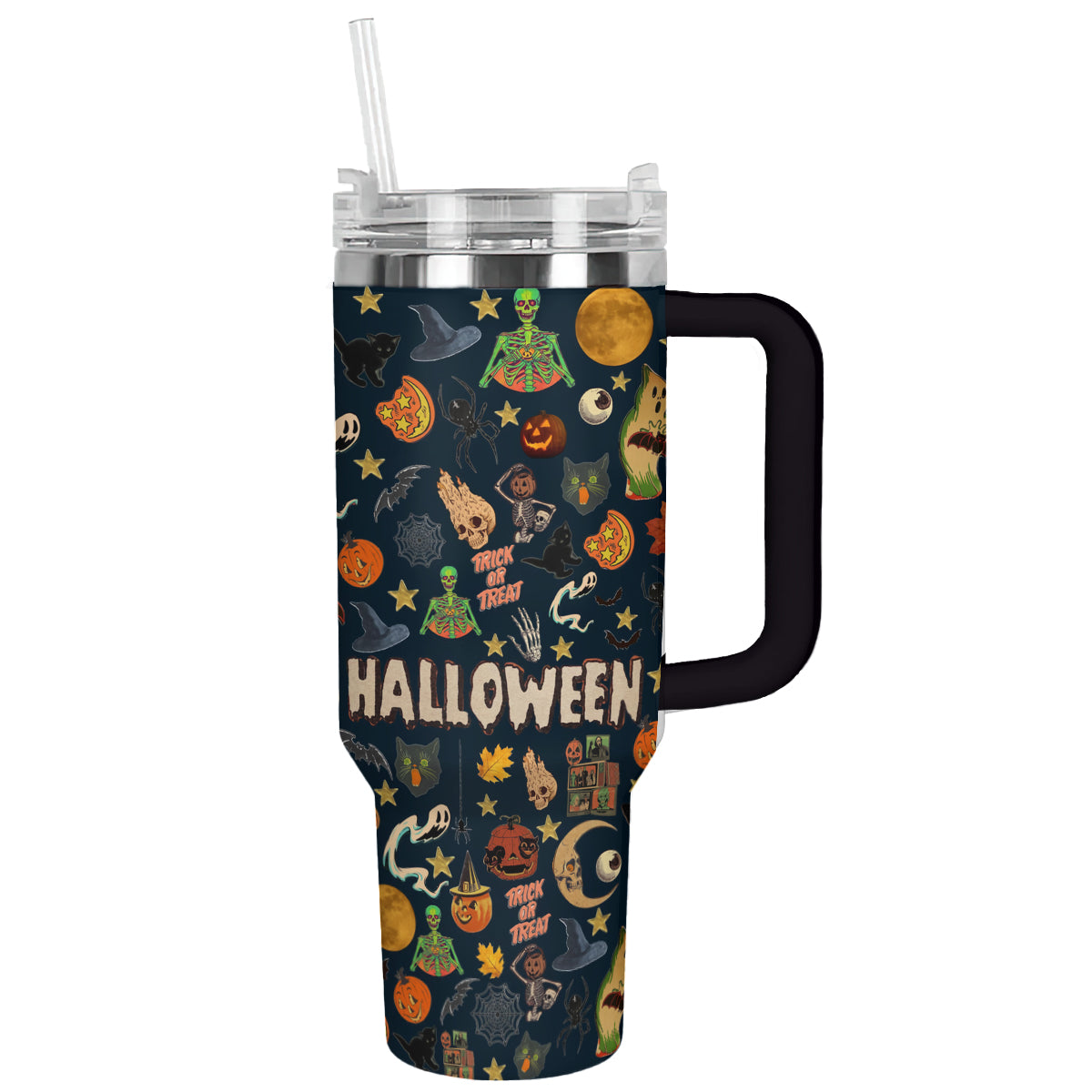 Halloween Spooky Sips Custom Stanley Cup 40 oz 30 oz Tumbler With HandleTVC2301676 - Image 11