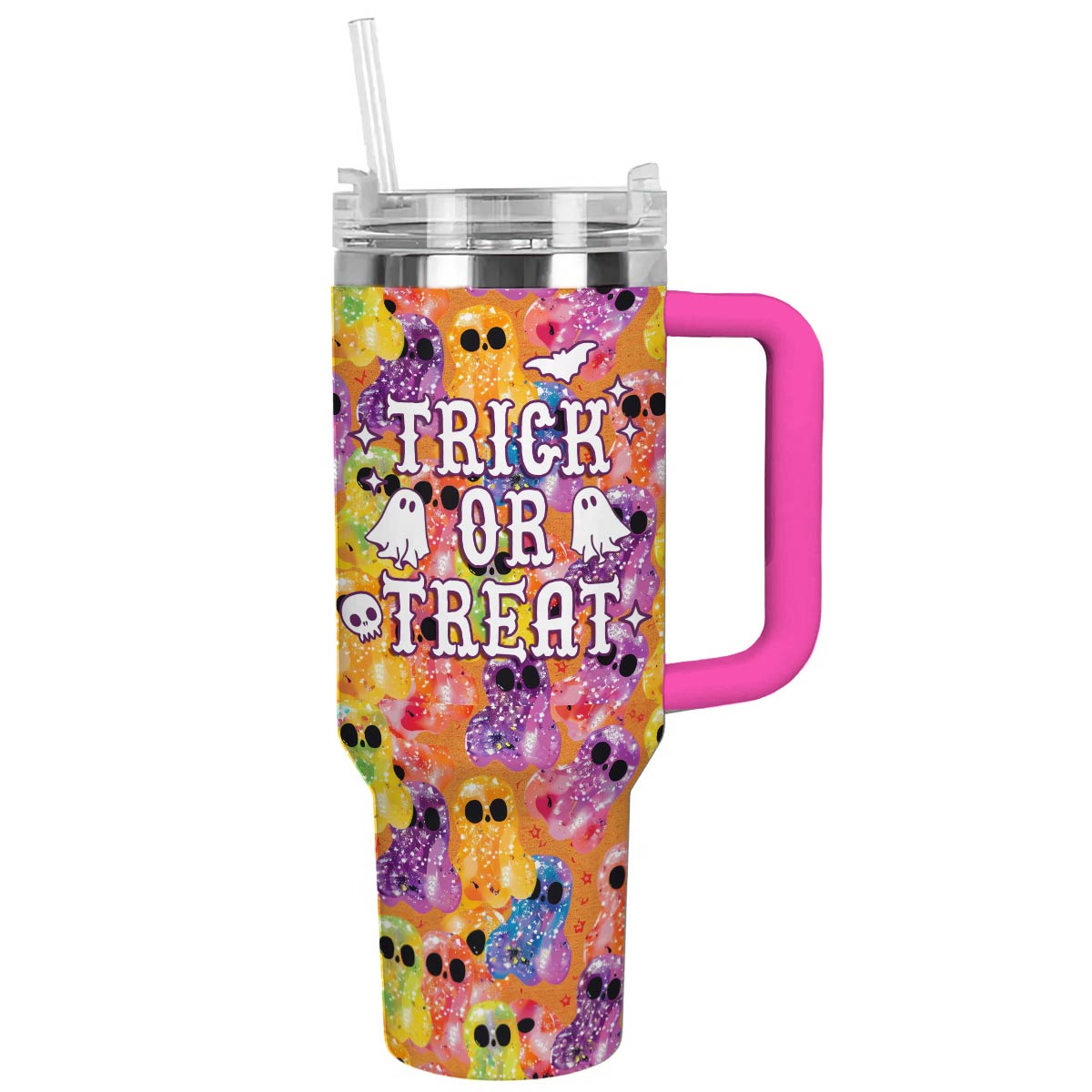 Halloween Spooky Sips Custom Stanley Cup 40 oz 30 oz Tumbler With HandleTVC2301680