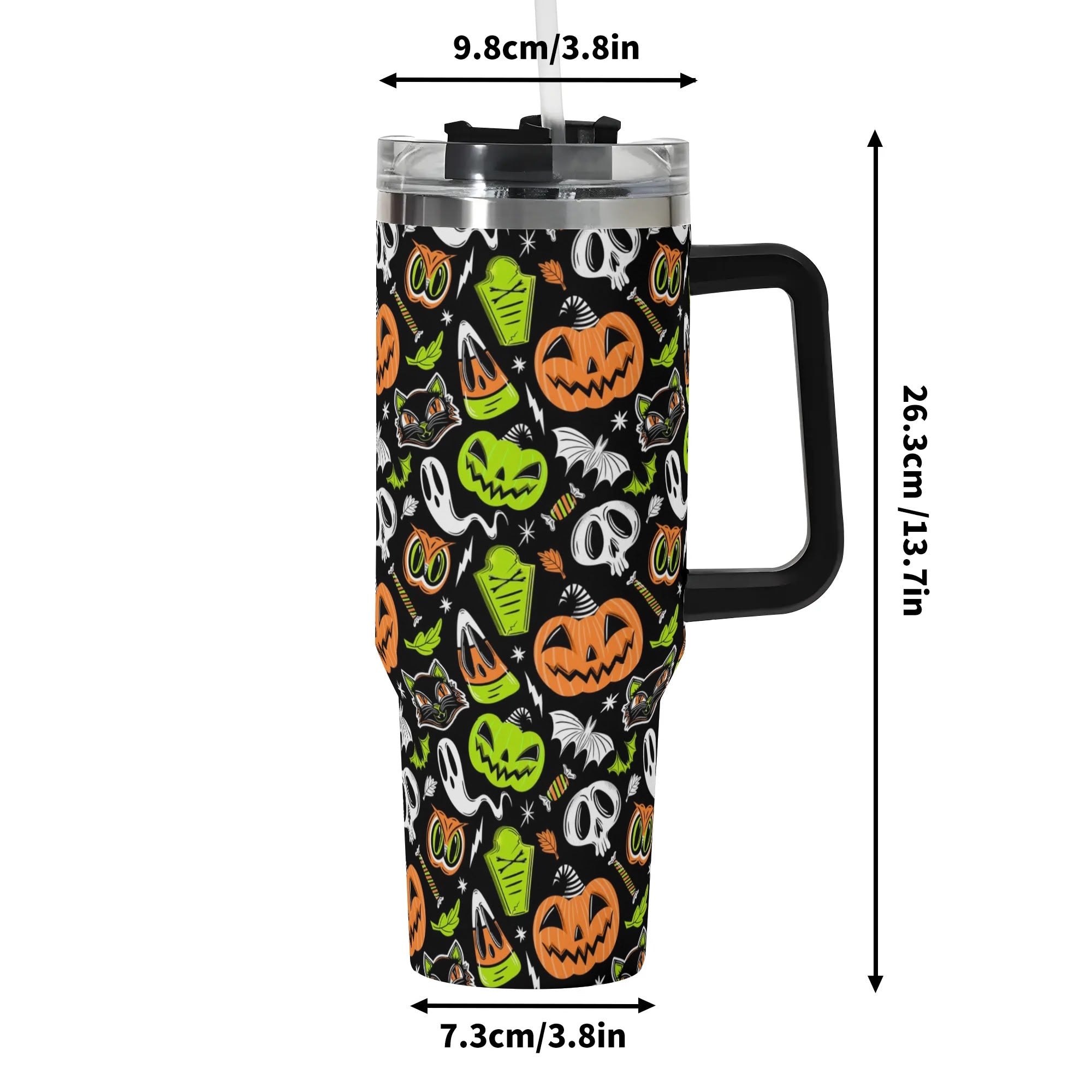 Halloween The Creeps Custom Stanley Cup 40 oz 30 oz Tumbler With HandleTVC2301584 - Image 6