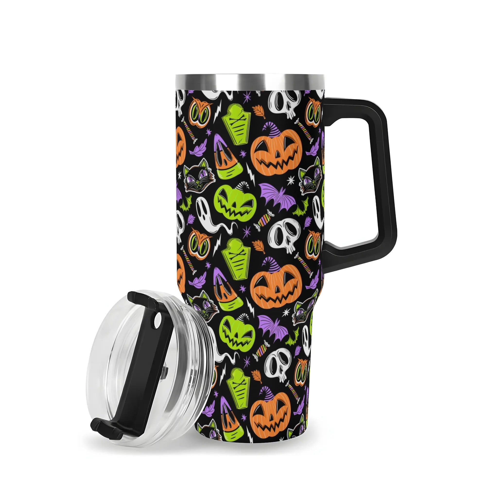 Halloween The Creeps Custom Stanley Cup 40 oz 30 oz Tumbler With HandleTVC2301584