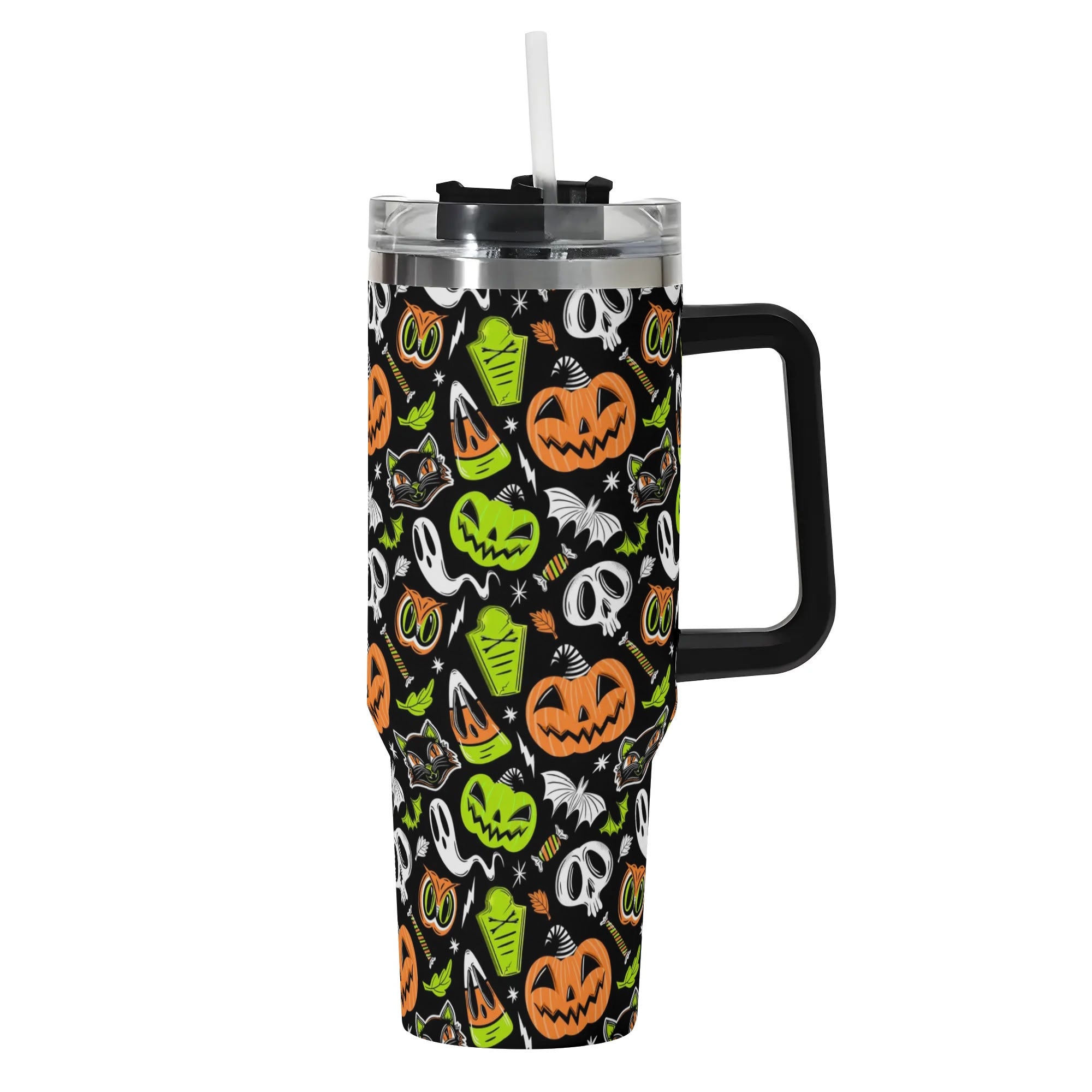 Halloween The Creeps Custom Stanley Cup 40 oz 30 oz Tumbler With HandleTVC2301584 - Image 2