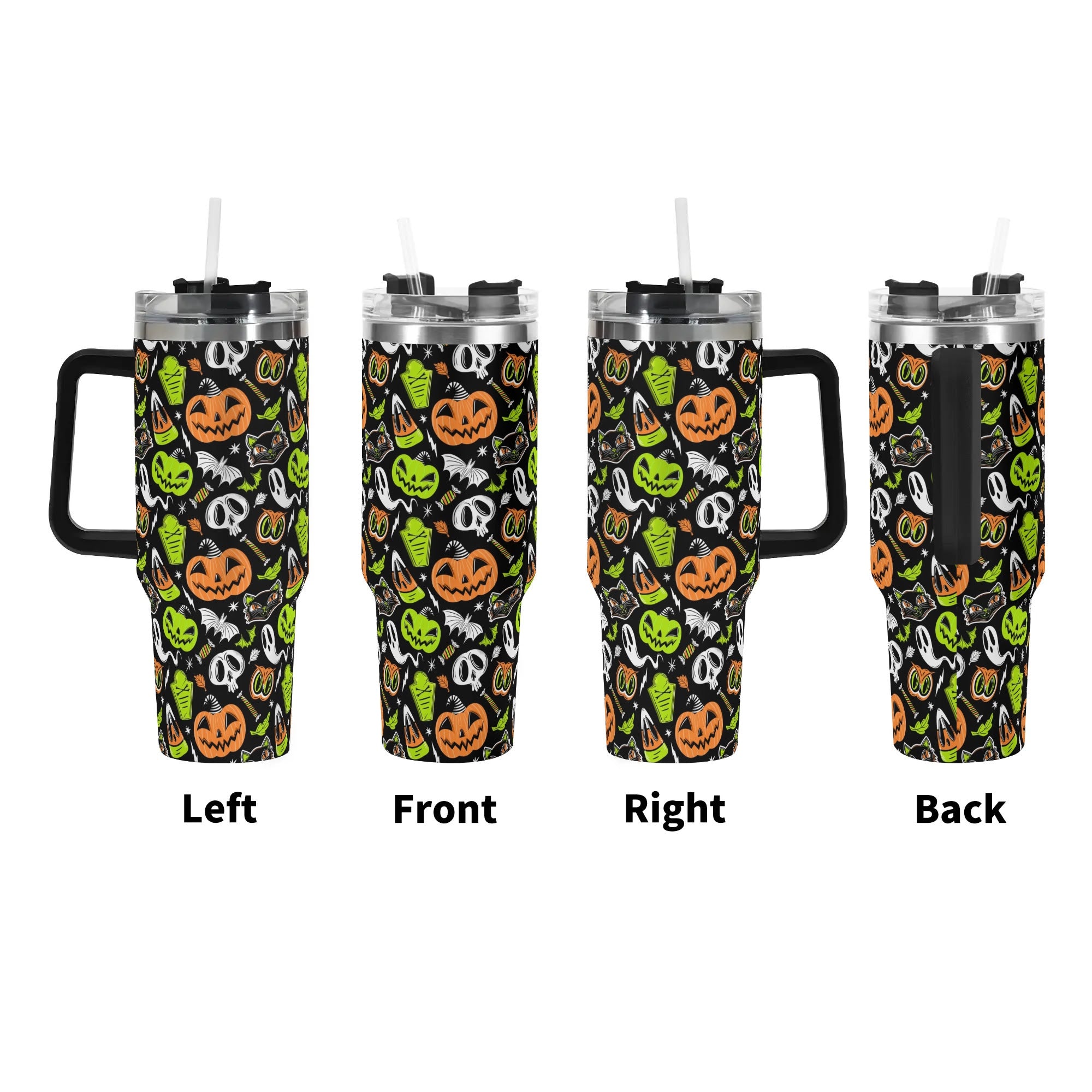 Halloween The Creeps Custom Stanley Cup 40 oz 30 oz Tumbler With HandleTVC2301584 - Image 3