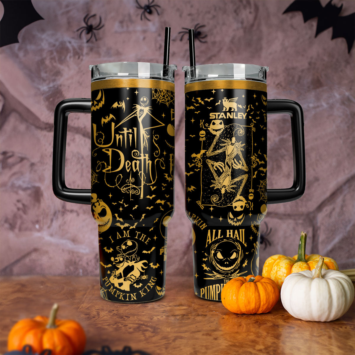 Halloween The Nightmare Before Christmas Movies Custom Stanley Cup 40 oz 30 oz Tumbler With HandleTVC2301566