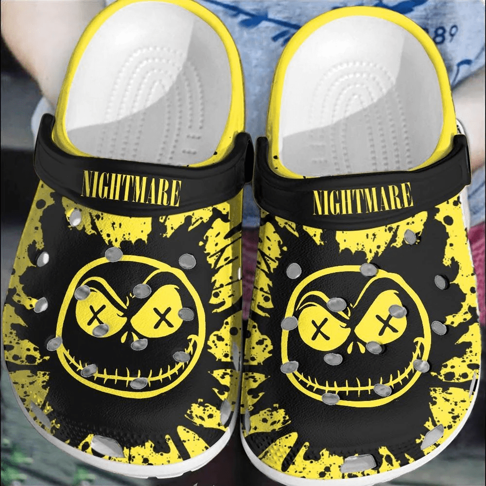 Halloween The Nightmare Before ChristmasCrocs Clogs Comfortable Crocband Shoes For Men Women