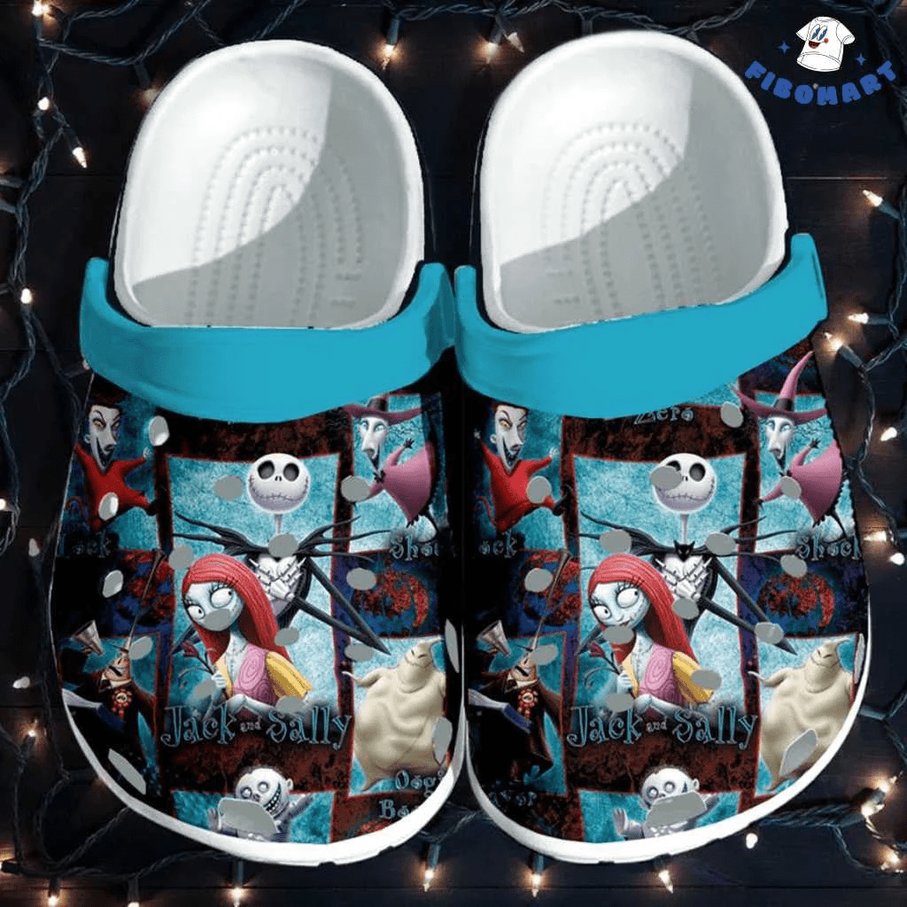 Halloween The Nightmare Before ChristmasCrocs Comfortable Clogs Shoes Crocband For Men Women