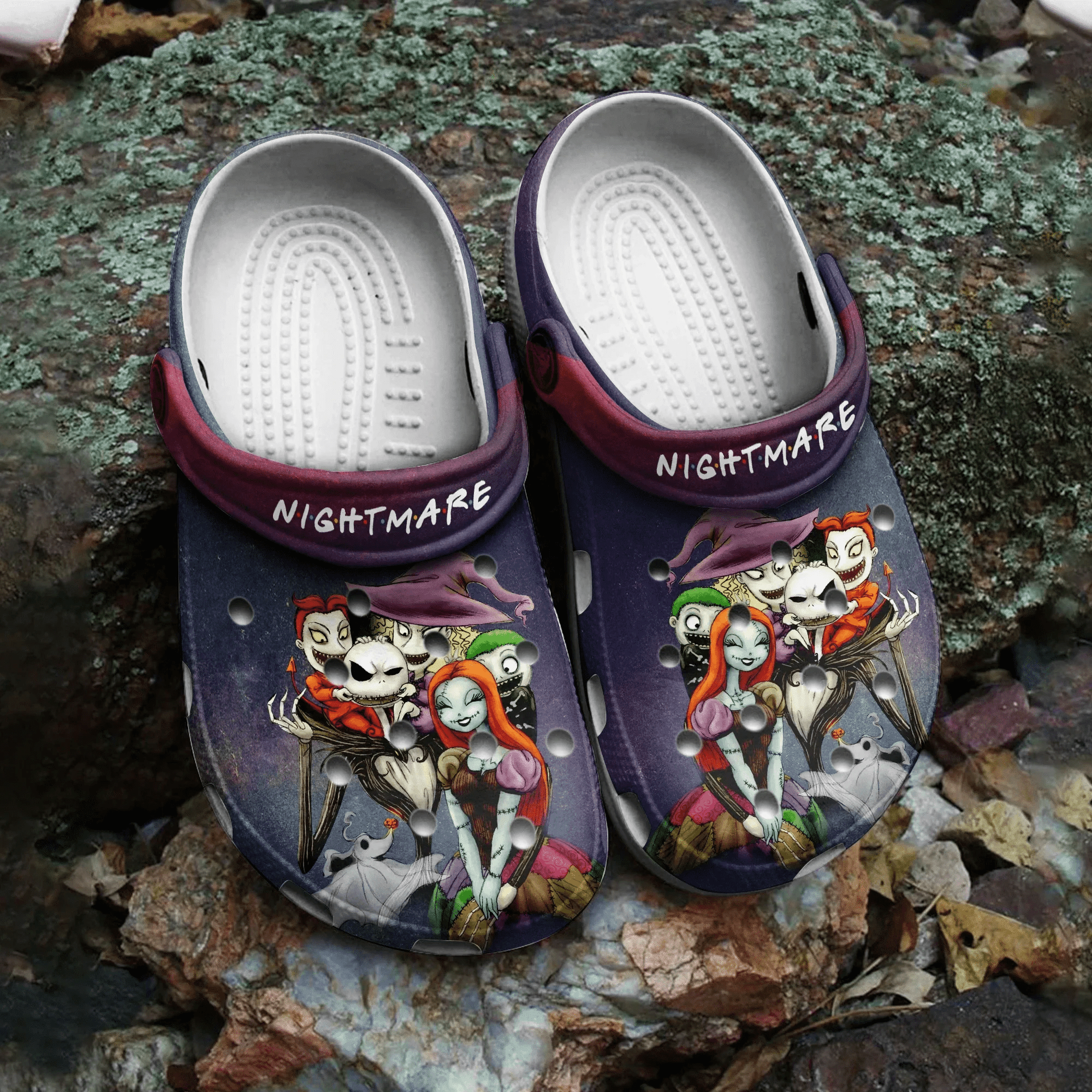 Halloween The Nightmare Before ChristmasCrocs Shoes Clogs Crocband Comfortable For Men Women
