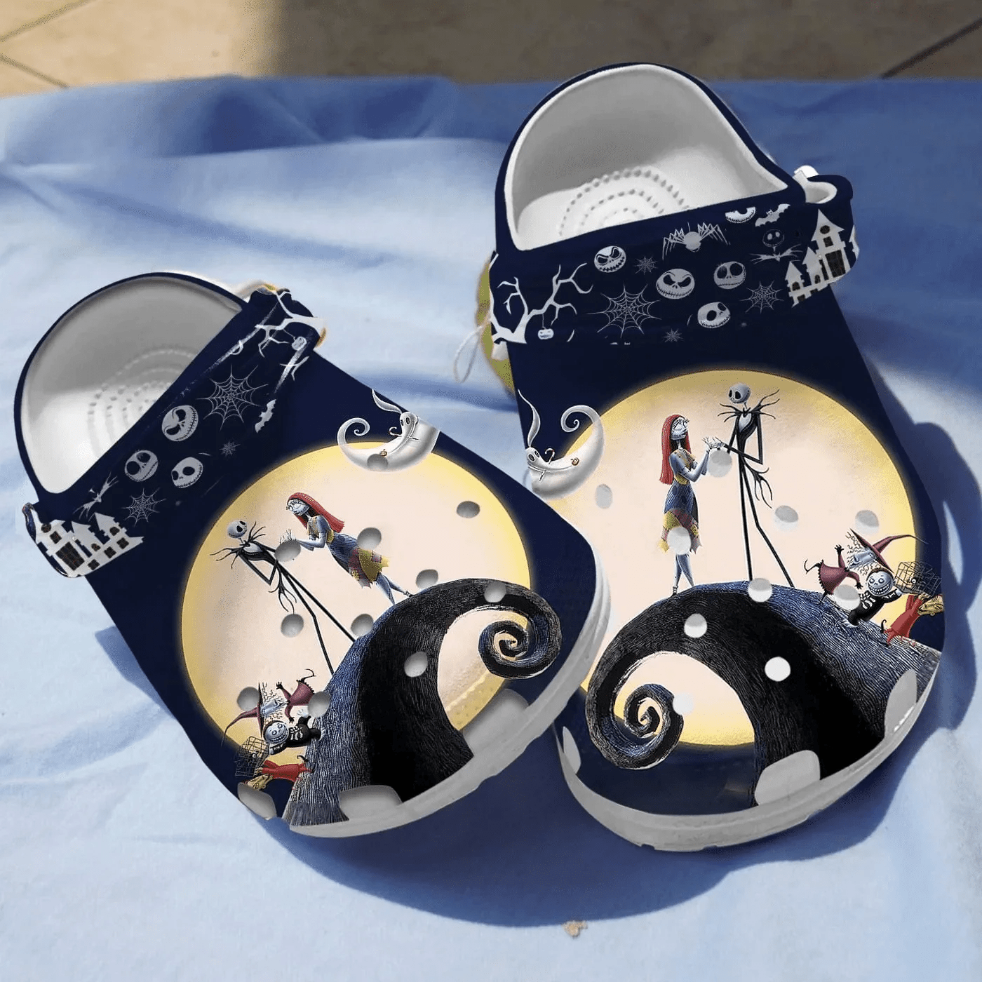 Halloween The Nightmare Before ChristmasCrocs Shoes Crocband Clogs Comfortable For Men Women