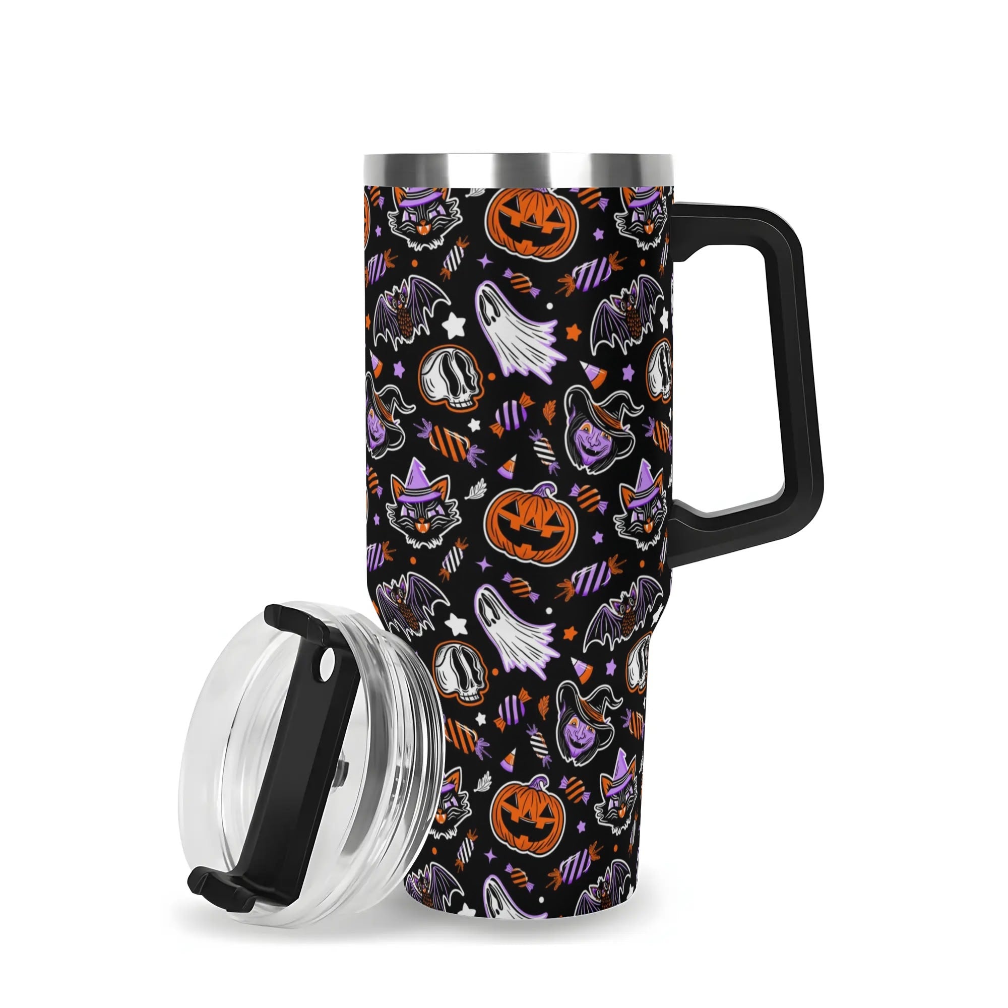 Halloween Trick Or Treat Spooky Custom Stanley Cup 40 oz 30 oz Tumbler With HandleTVC2301575