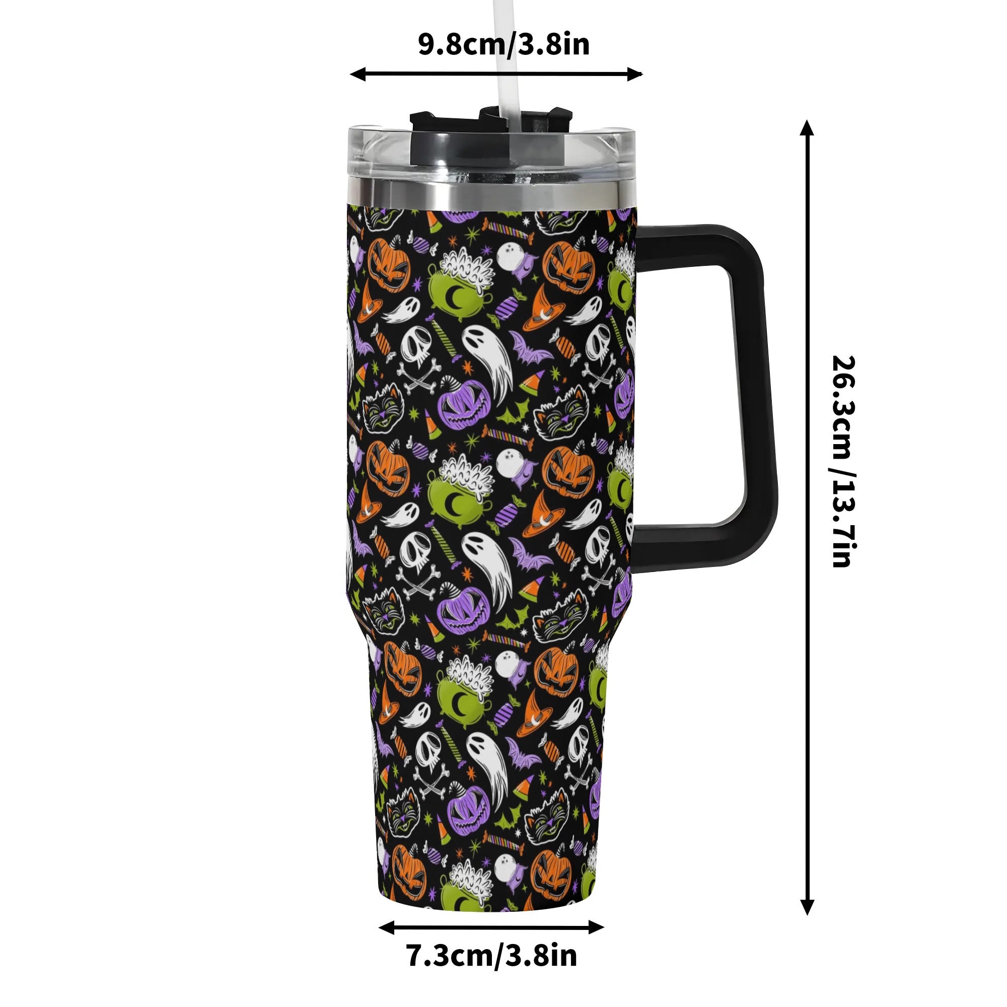 Halloween Trick Or Treat Spooky Custom Stanley Cup 40 oz 30 oz Tumbler With HandleTVC2301582 - Image 6