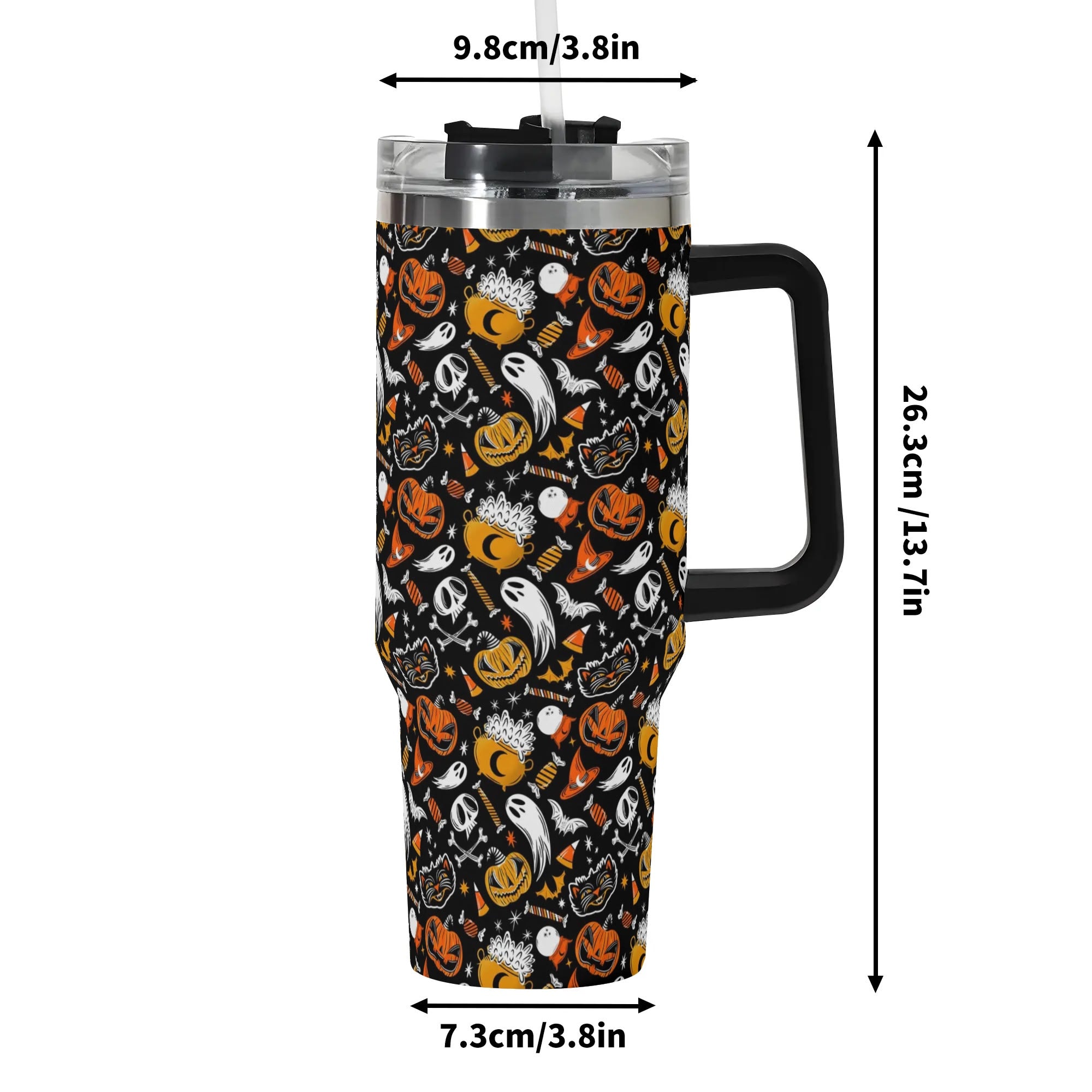 Halloween Trick Or Treat Spooky Custom Stanley Cup 40 oz 30 oz Tumbler With HandleTVC2301583 - Image 6