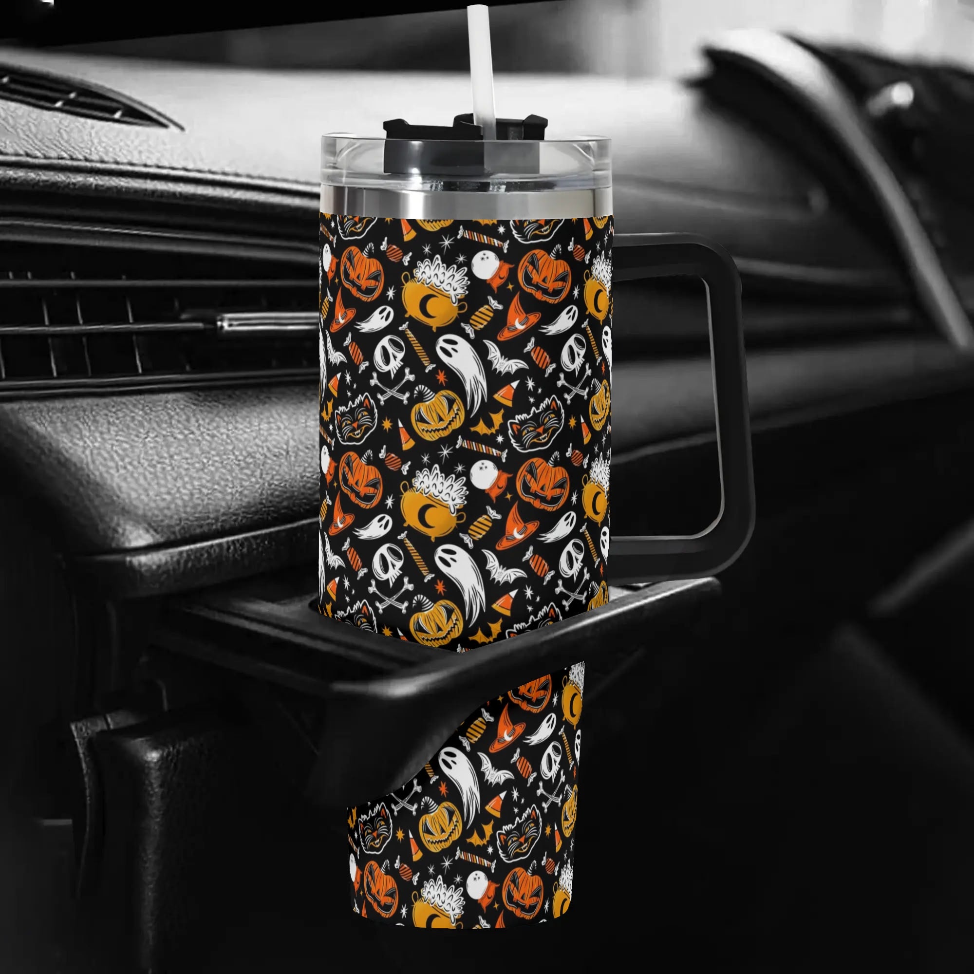 Halloween Trick Or Treat Spooky Custom Stanley Cup 40 oz 30 oz Tumbler With HandleTVC2301583 - Image 5