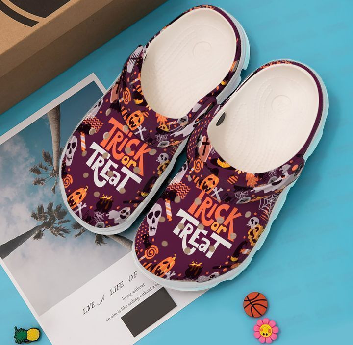 Halloween Trick Or Treat V2 Classic Clogs Shoes