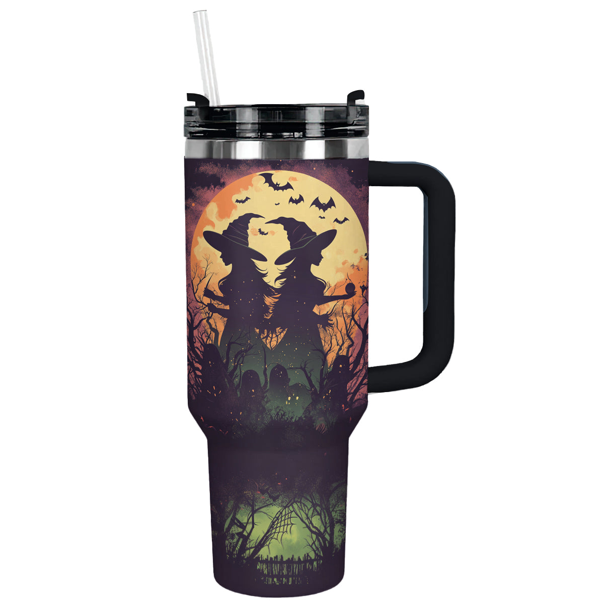 Halloween Witches Moon Custom Stanley Cup 40 oz 30 oz Tumbler With HandleTVC2301585
