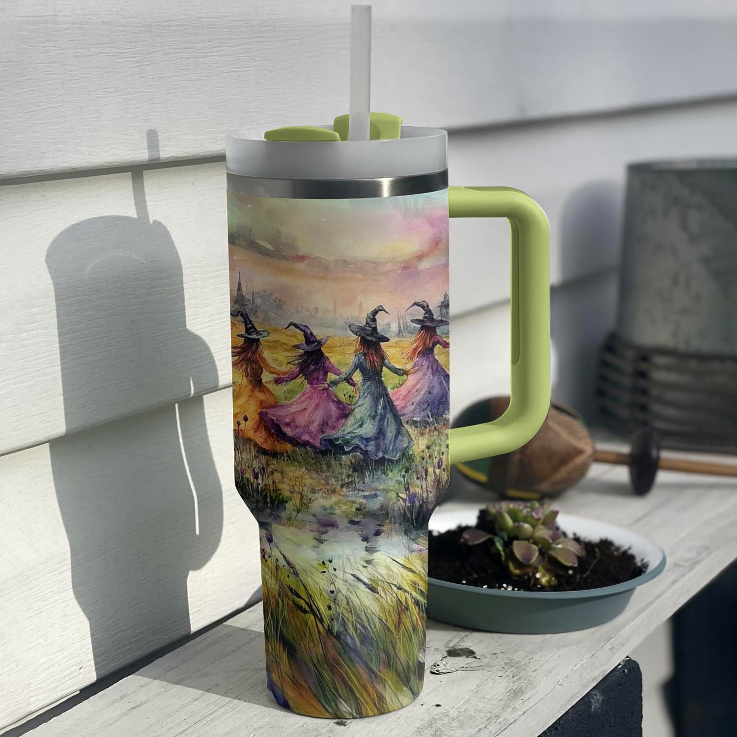 Halloween Witchy Dance Custom Stanley Cup 40 oz 30 oz Tumbler With HandleTVC2301681 - Image 2