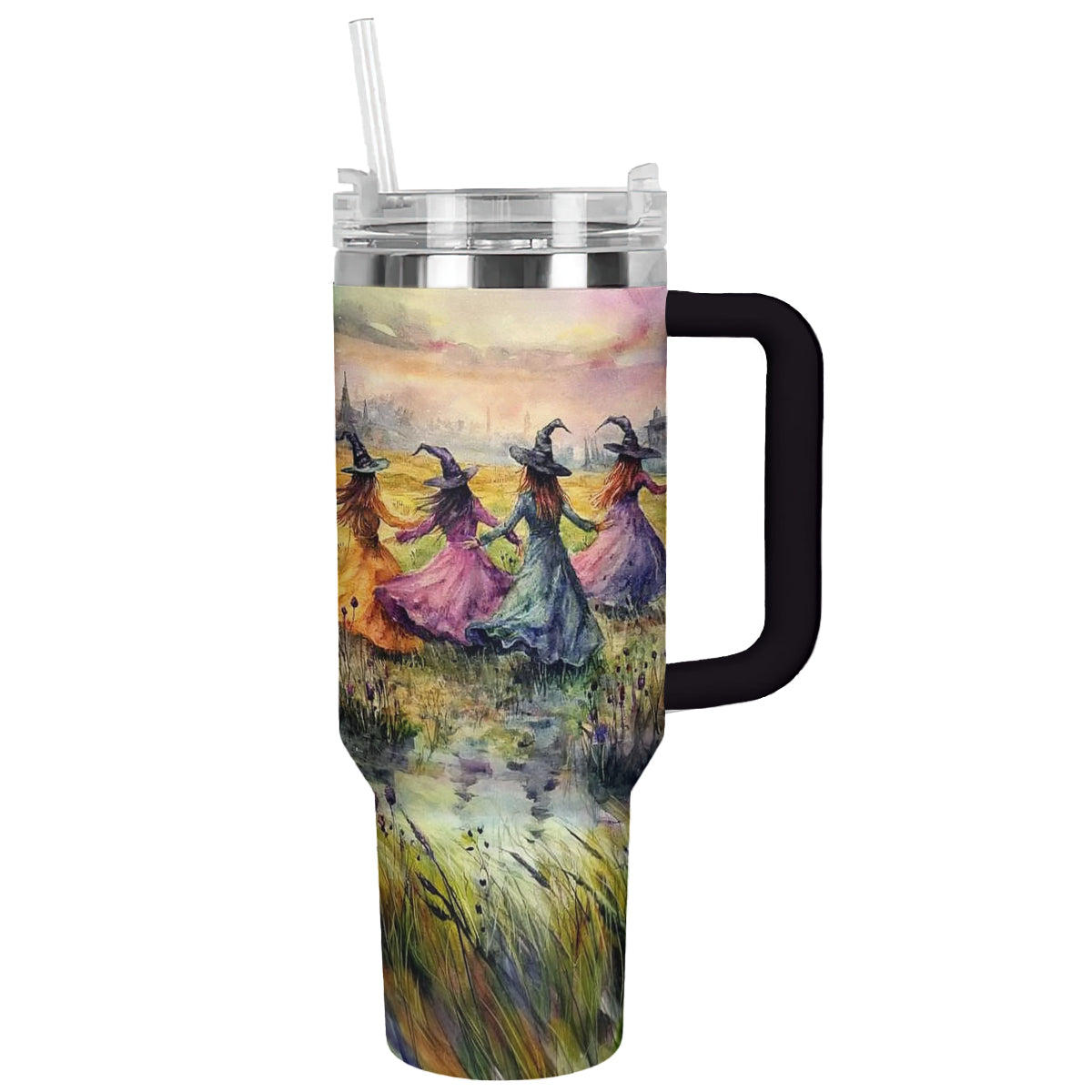 Halloween Witchy Dance Custom Stanley Cup 40 oz 30 oz Tumbler With HandleTVC2301681 - Image 7