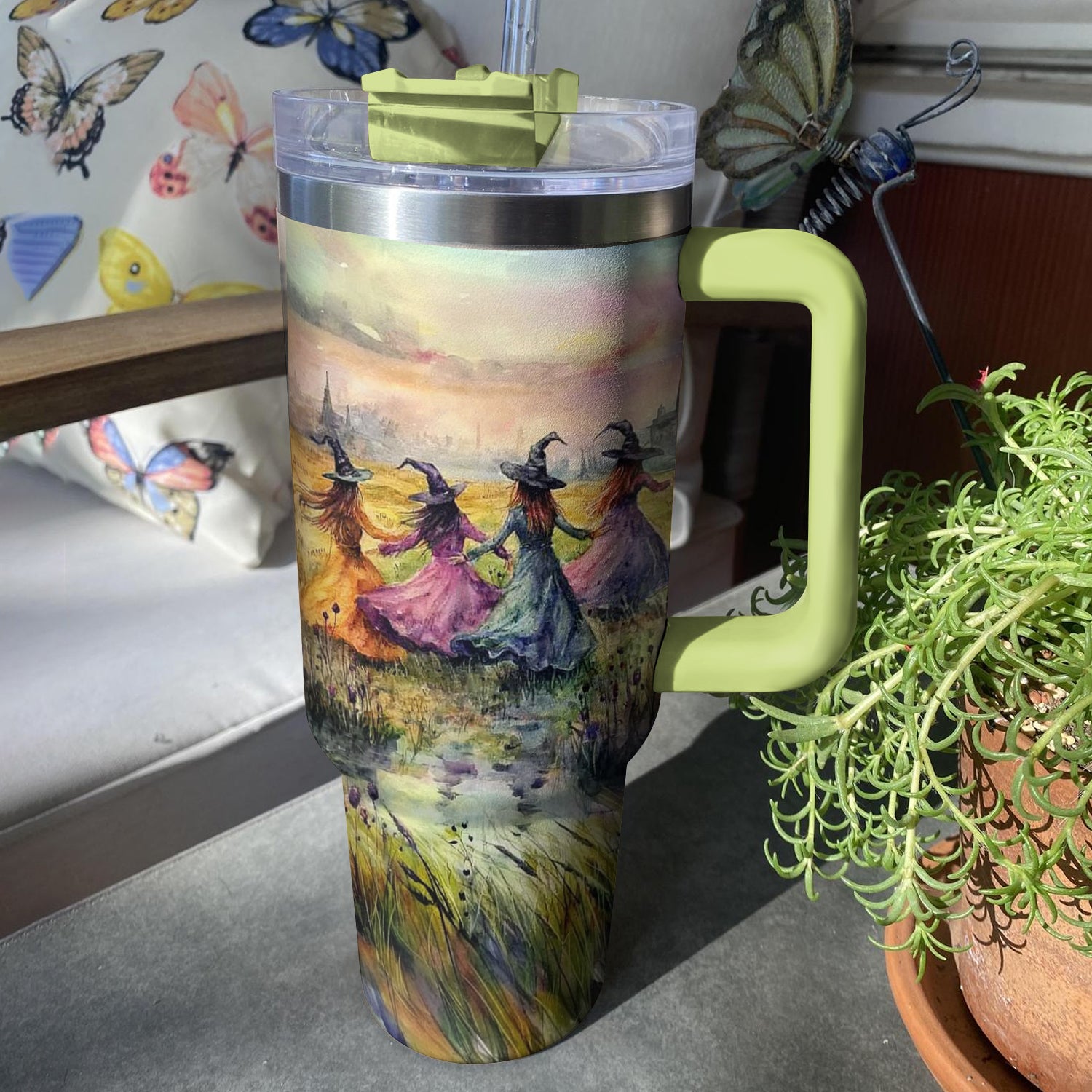 Halloween Witchy Dance Custom Stanley Cup 40 oz 30 oz Tumbler With HandleTVC2301681 - Image 4