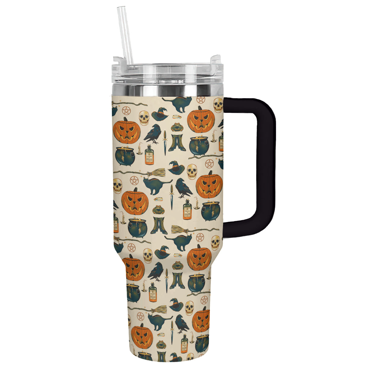 Halloween Witchy Vibes Custom Stanley Cup 40 oz 30 oz Tumbler With HandleTVC2301586