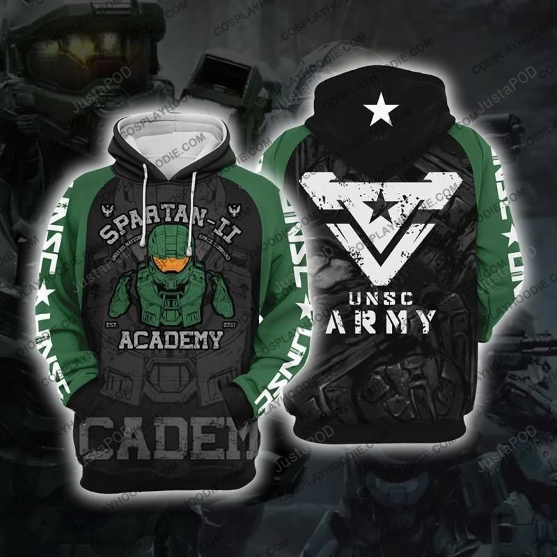HALO Master Chief 3D All Over Print Hoodie, Zip Hoodie