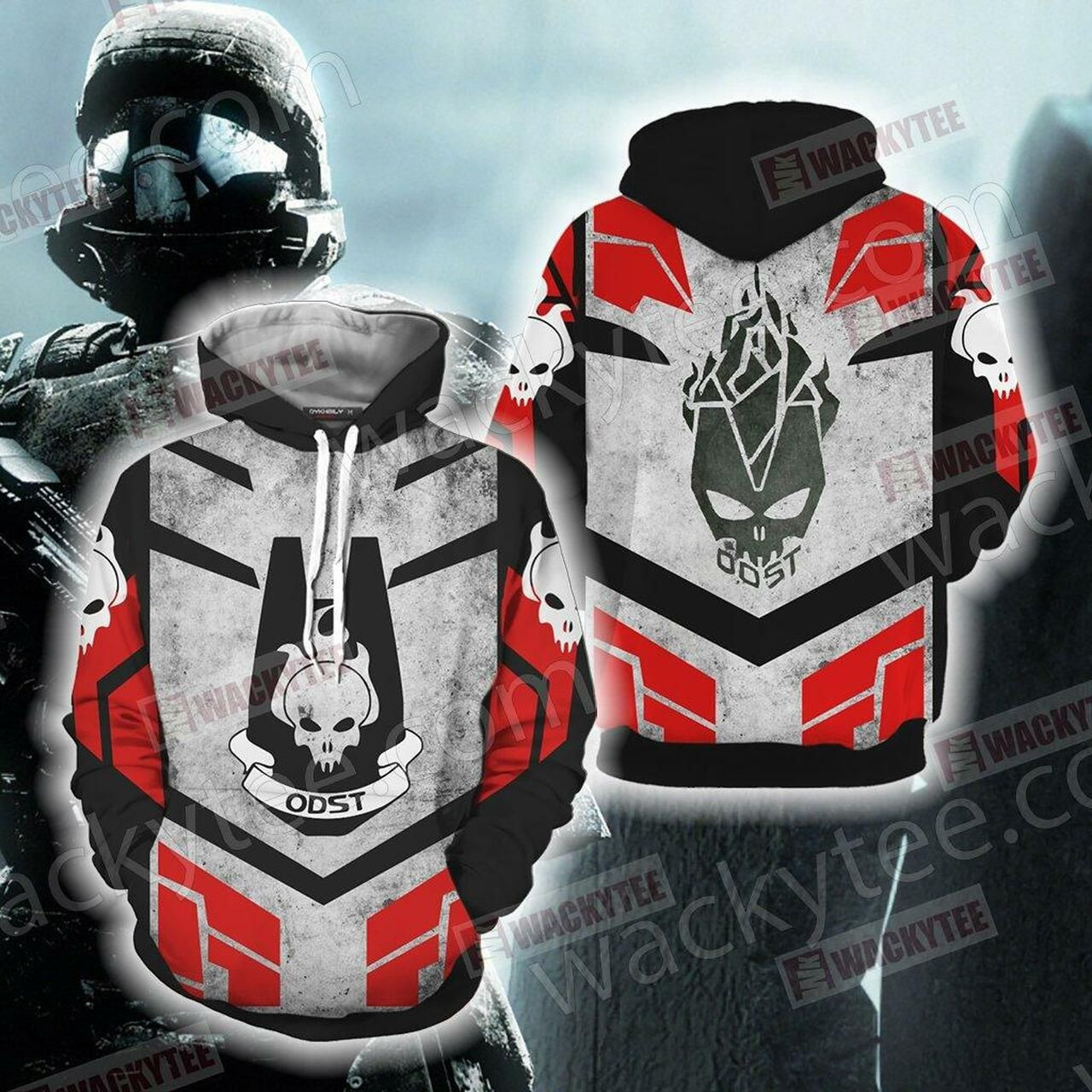 Halo - Odst Unisex 3D All Over Print Hoodie, Zip Hoodie
