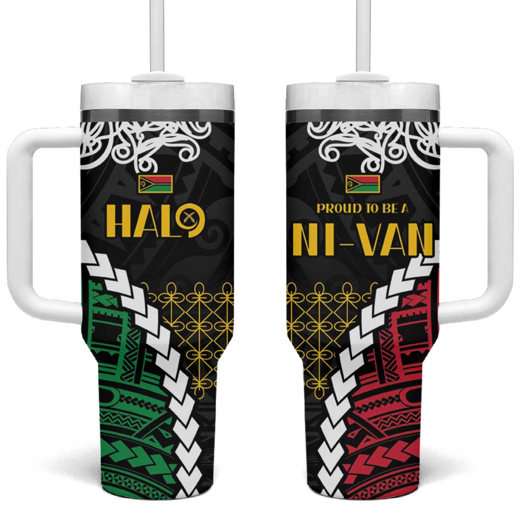 Halo Vanuatu Pride Custom Stanley Cup 40 oz 30 oz Tumbler With HandleTVC2301275