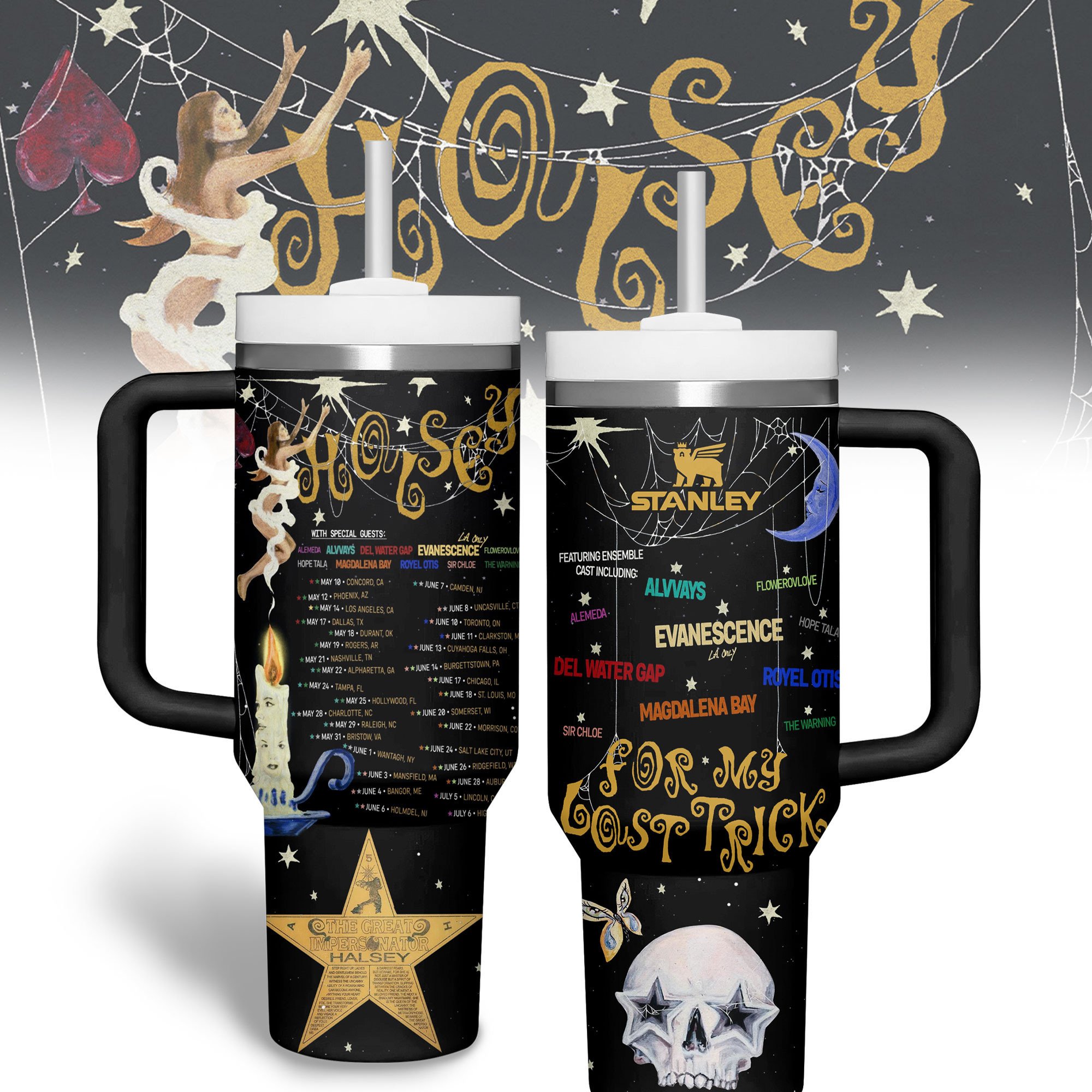 Halsey Music Custom Stanley Cup 40 oz 30 oz Tumbler With HandleTVC2301179