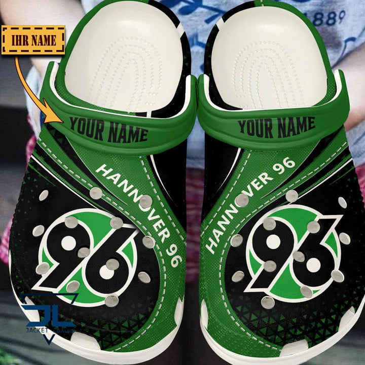 Hannover 96 Bundesliga Sport Crocs Crocband Clogs Shoes Comfortable For Men Women and Kids