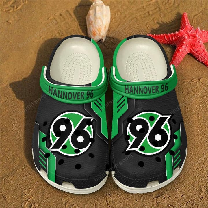 Hannover 96 Bundesliga Sport Crocs Crocband Clogs Shoes Comfortable For Men Women and Kids