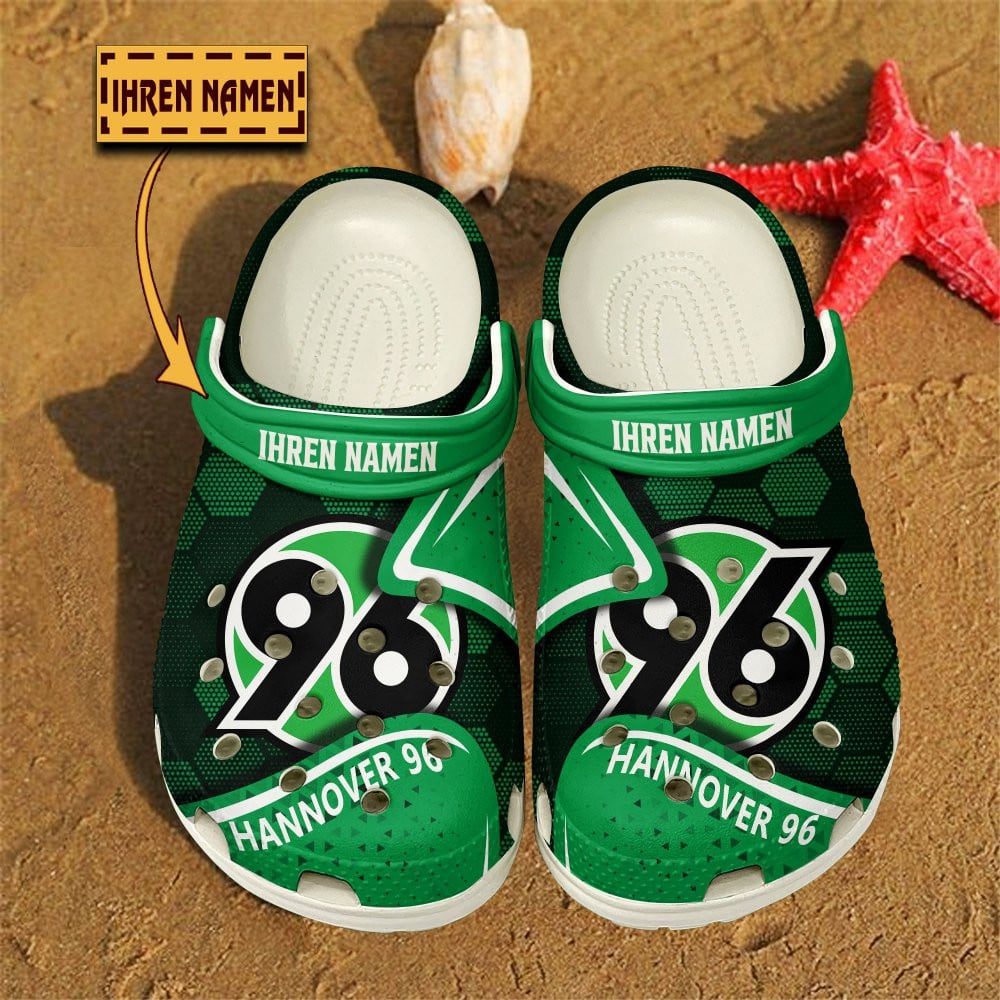 Hannover 96 Bundesliga Sport Crocs Crocband Clogs Shoes Comfortable For Men Women and Kids