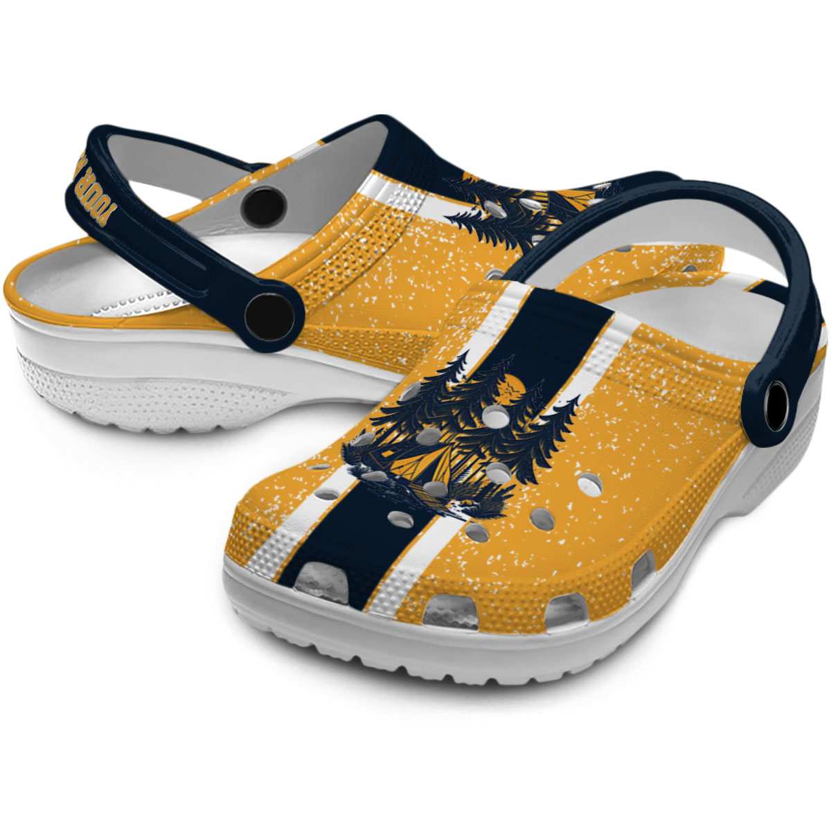 Happy Camping Crocs Crocband Clogs Shoes Comfortable For Men Women and Kids - Image 3