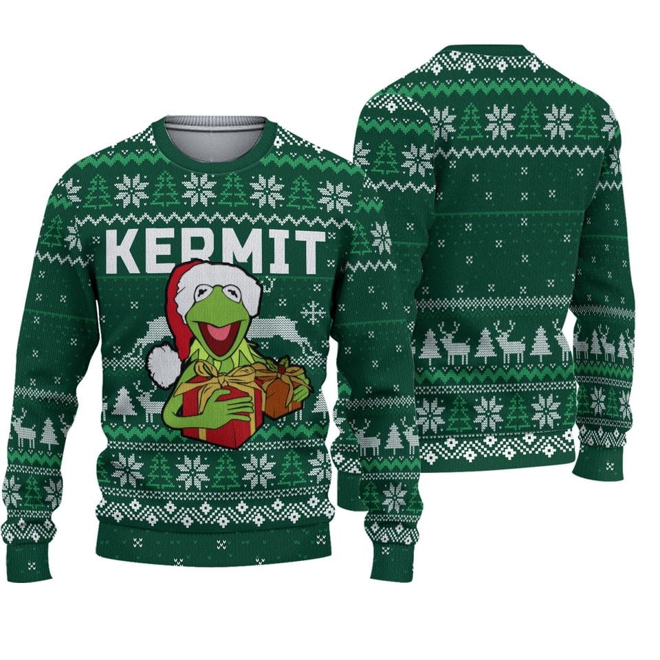 Happy Frog Muppet Ugly Sweater