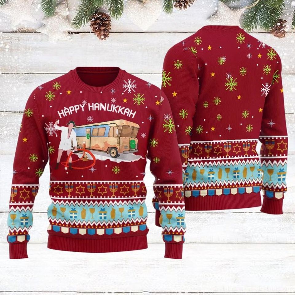 Happy Hanukkah Christmas Sweater, Griswold Christmas Sweatshirt