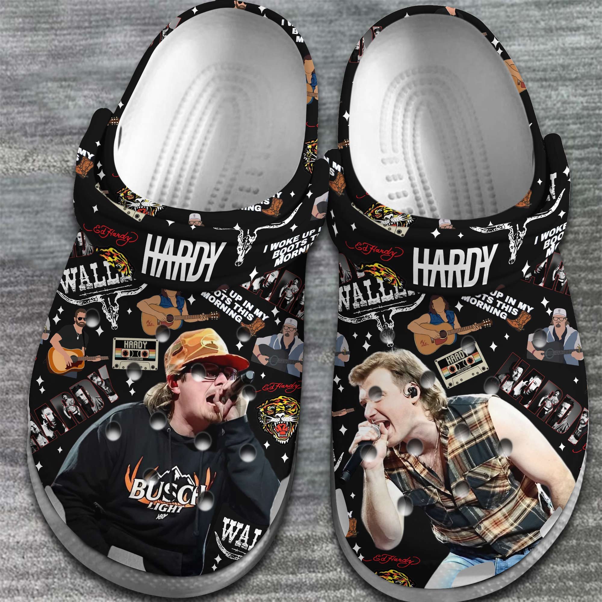 HARDY Singer Music Crocs Crocband Clogs Shoes Comfortable For Men Women and Kids - Image 2