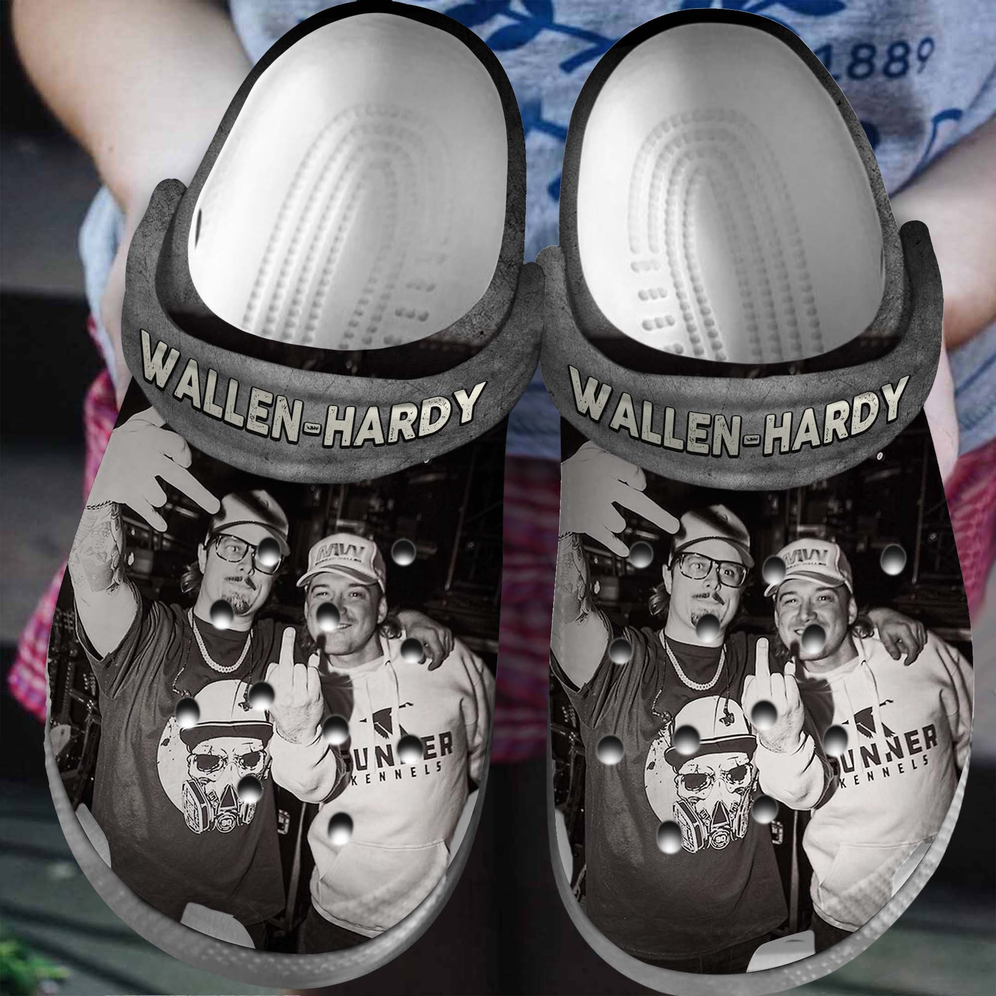 HARDY Singer Music Morgan Wallen Music Crocs Crocband Clogs Shoes Comfortable For Men Women and Kids