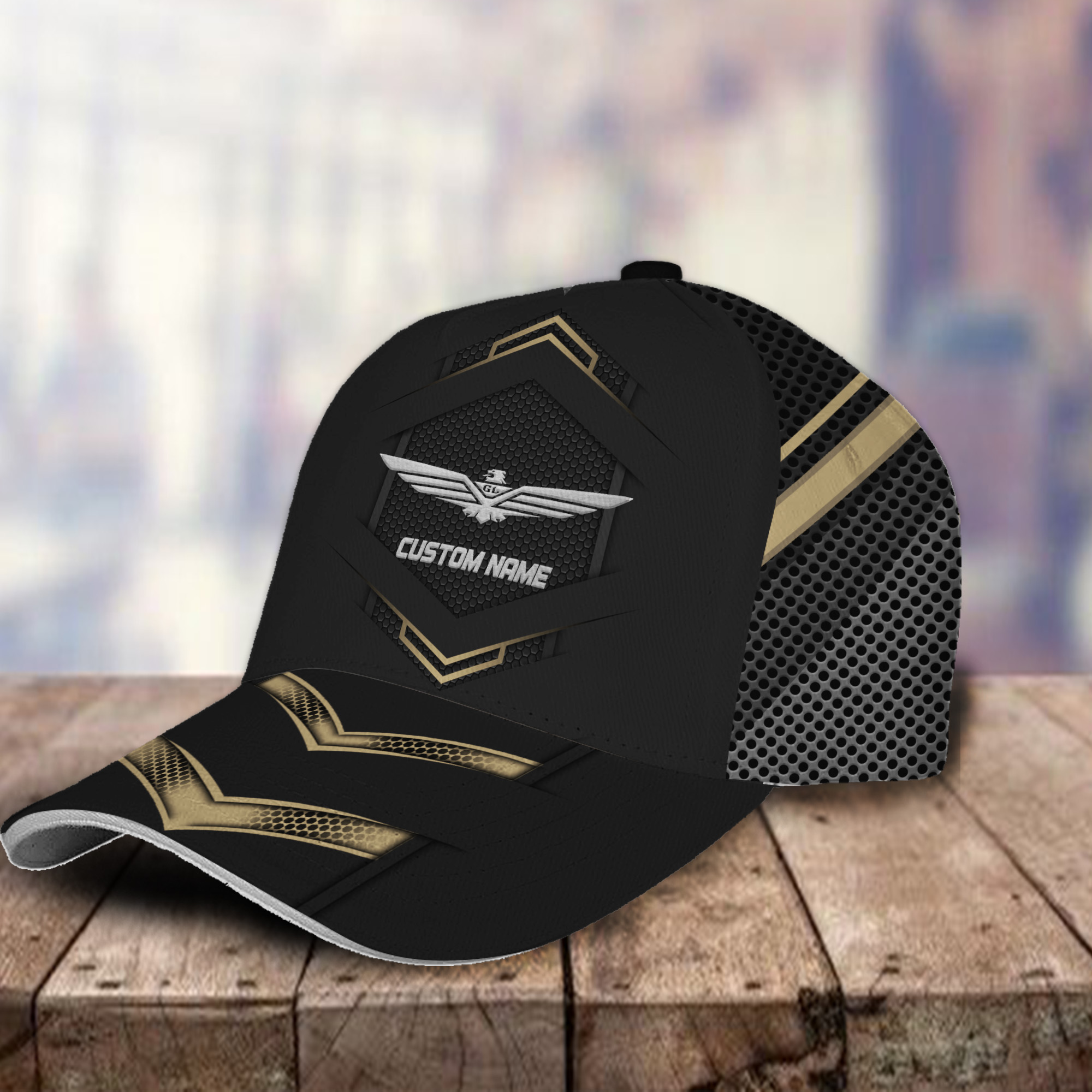 Harley Davidson 3D Classic Cap Logo Personalized Name Trucker Hats Custom Hats Gifts For Men & Women