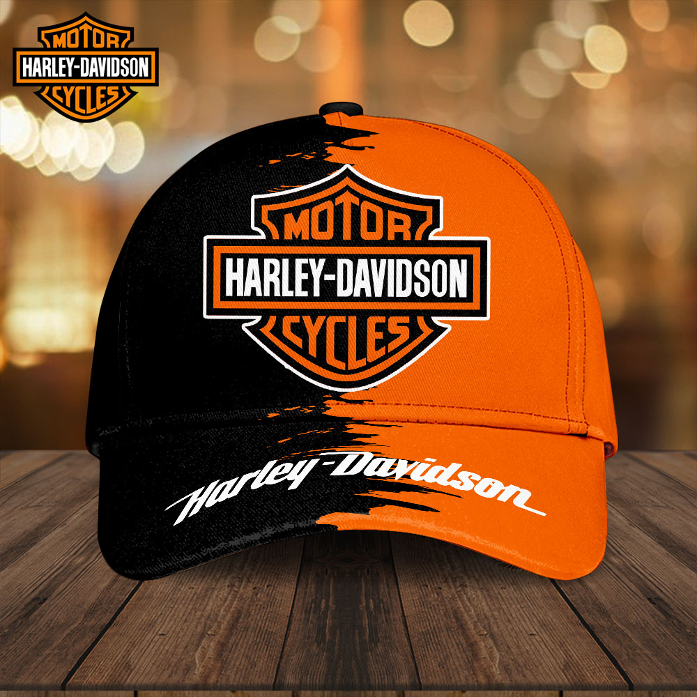 Harley Davidson Car Personalized Cap For Fan Baseball Cap Classic Hat
