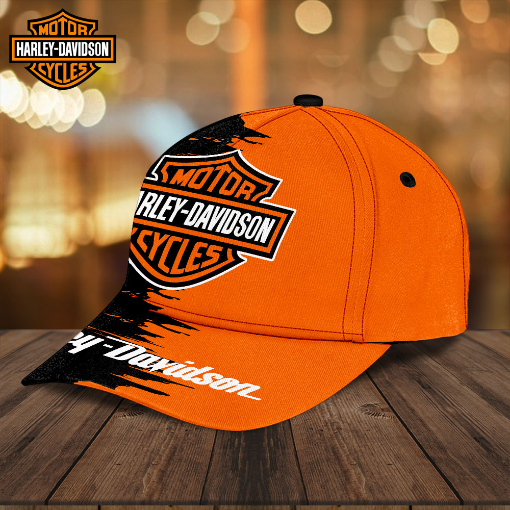 Harley Davidson Car Personalized Cap For Fan Baseball Cap Classic Hat