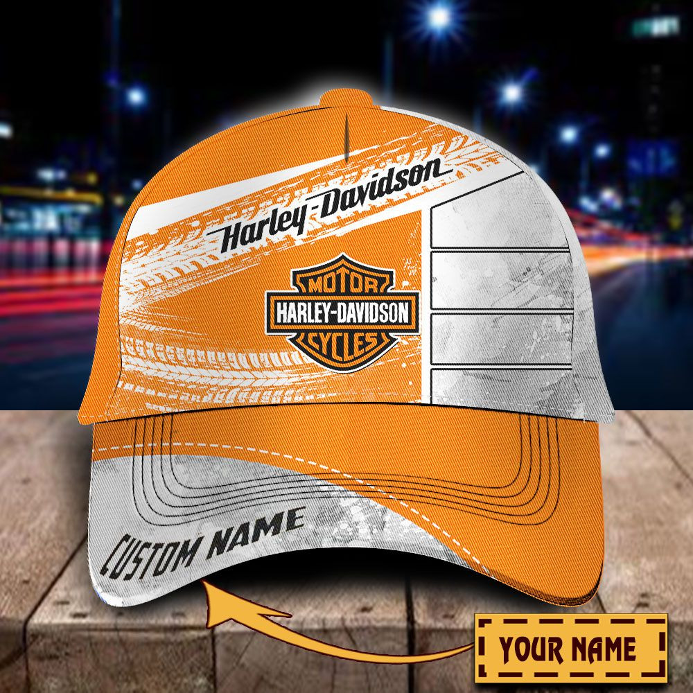Harley-Davidson Custom Name Classic, Baseball Caps Trucker Hats Custom Hats Gifts For Men & Women
